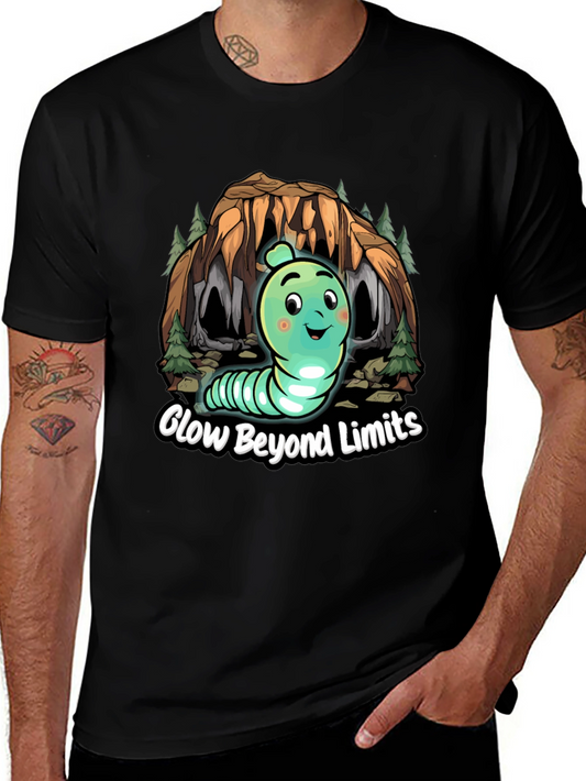 Glow Beyond Limits T-Shirt - Fun Graphic Tee