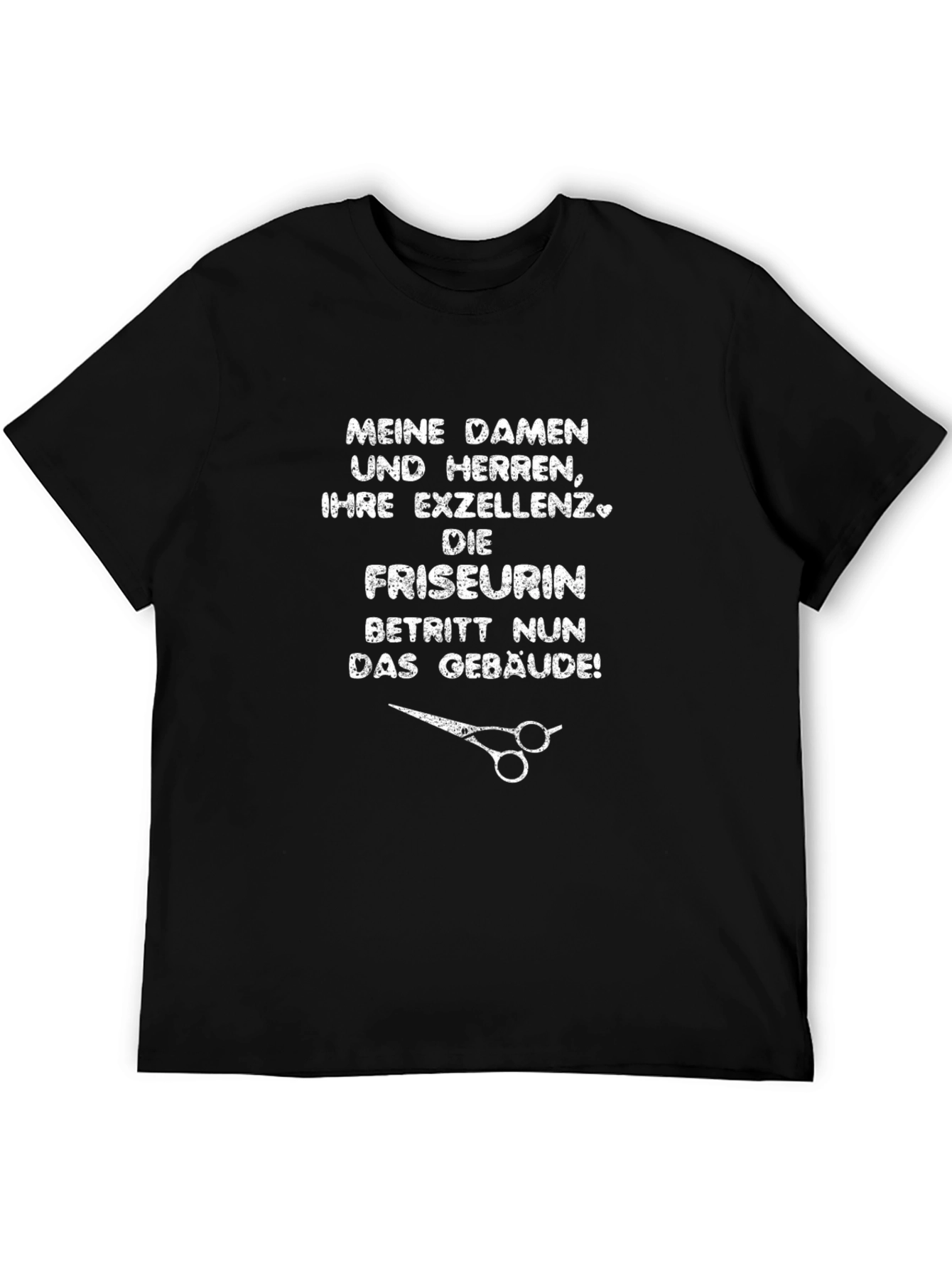 Funny German Hairstylist T-Shirt - Salon Ready