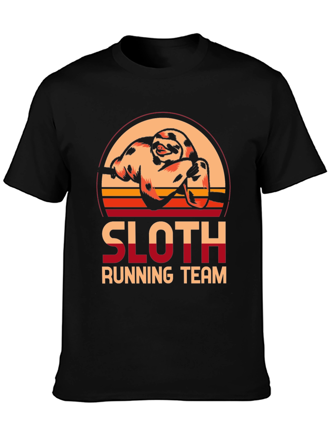 Sloth Running Team Graphic Tee