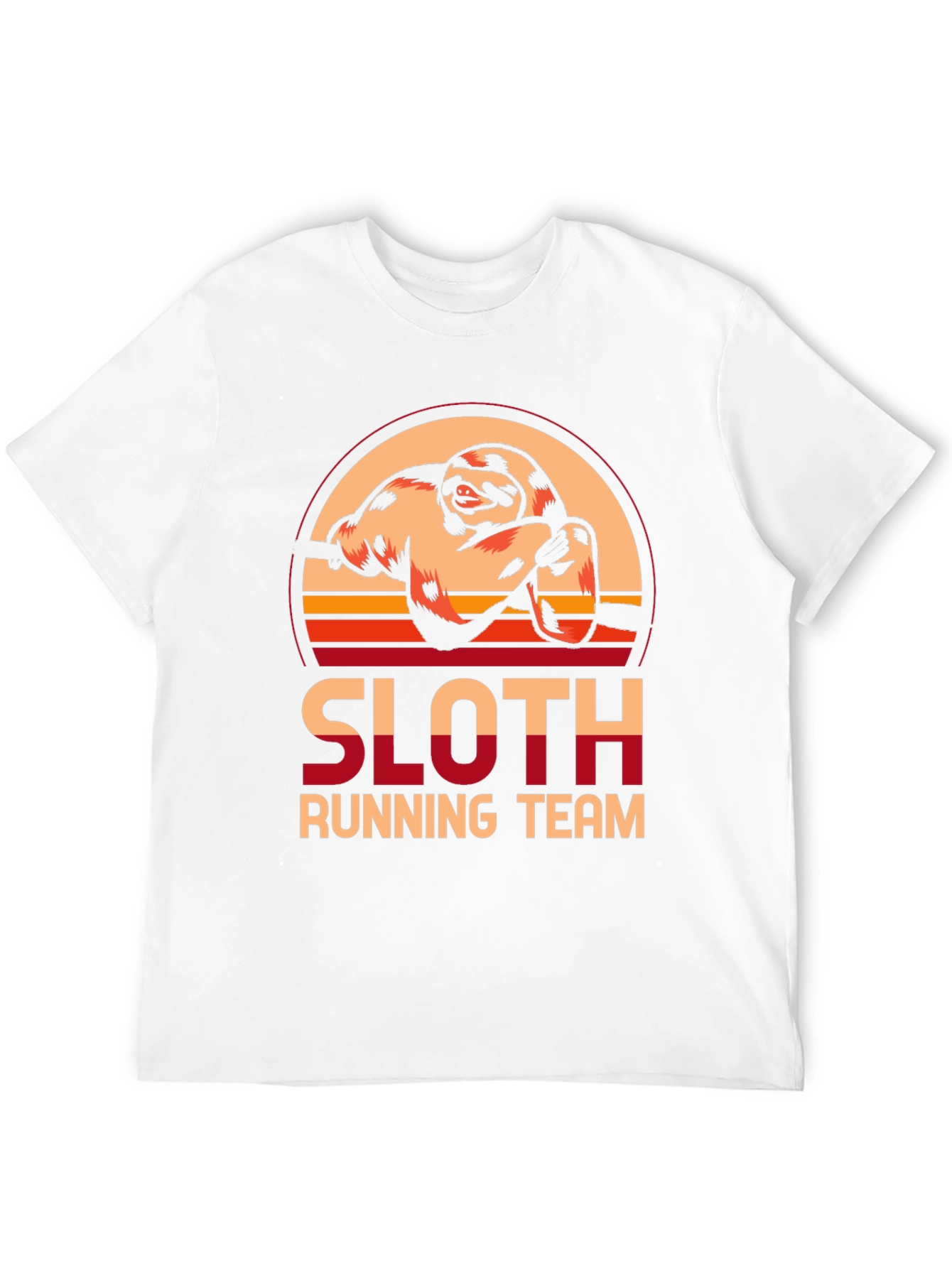 Sloth Running Team Graphic Tee