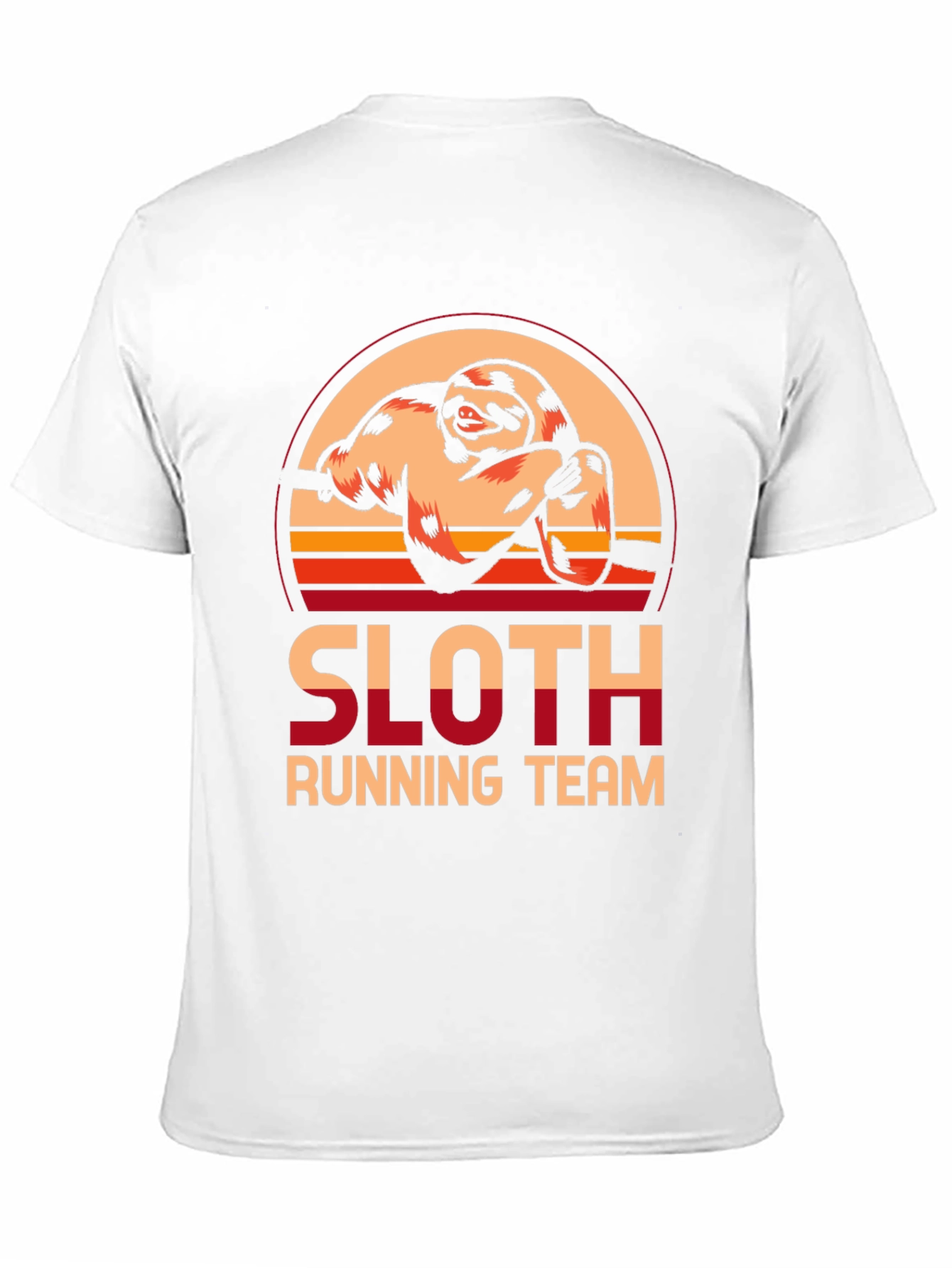 Sloth Running Team Graphic Tee