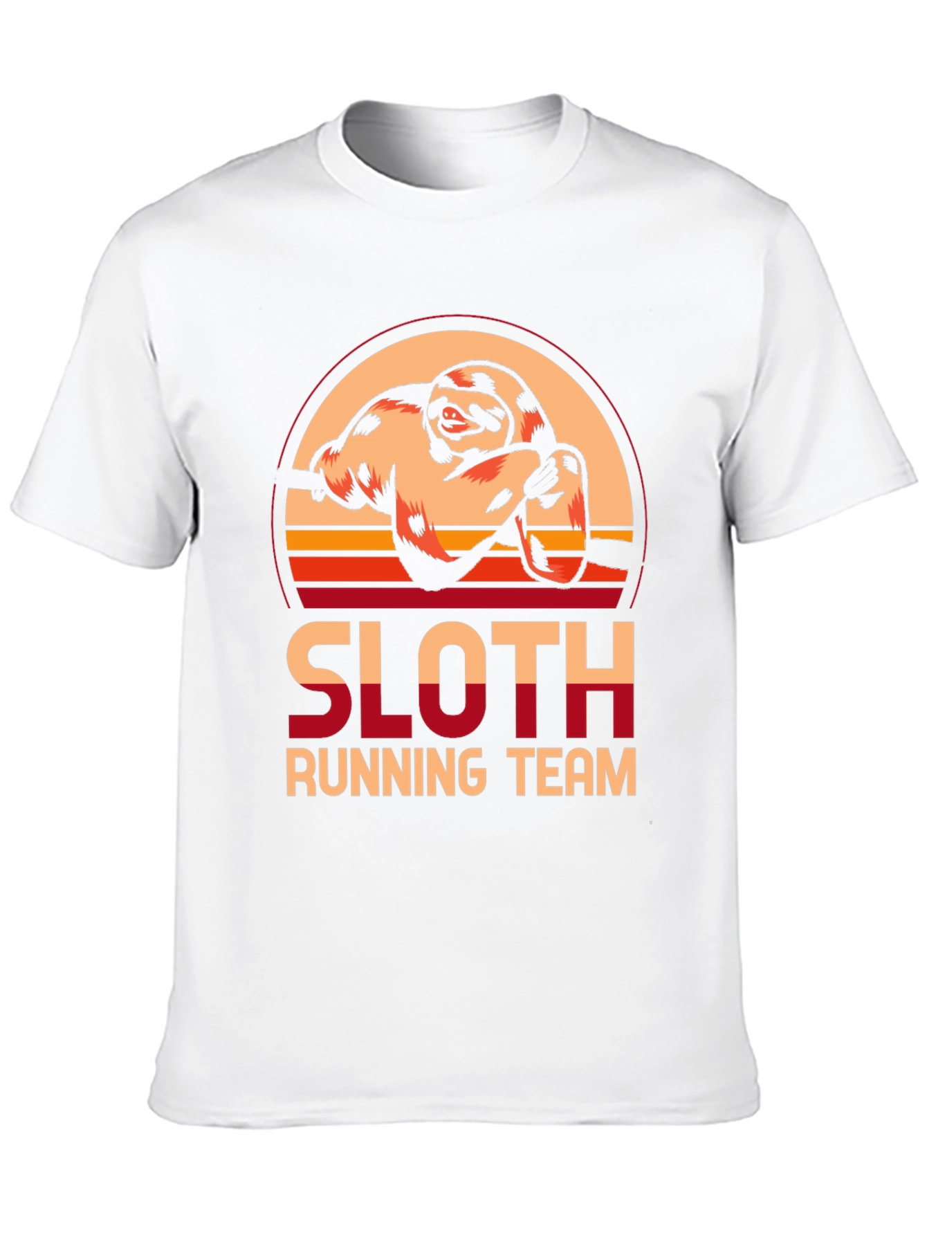 Sloth Running Team Graphic Tee