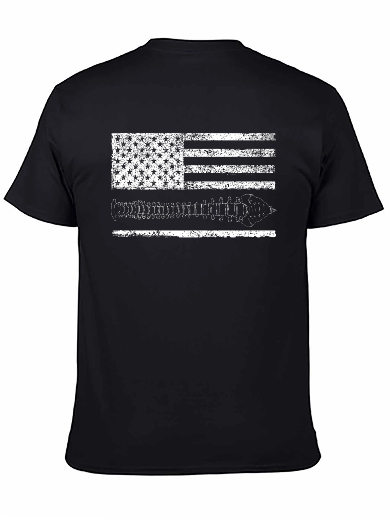 Chiropractor USA Flag T-Shirt