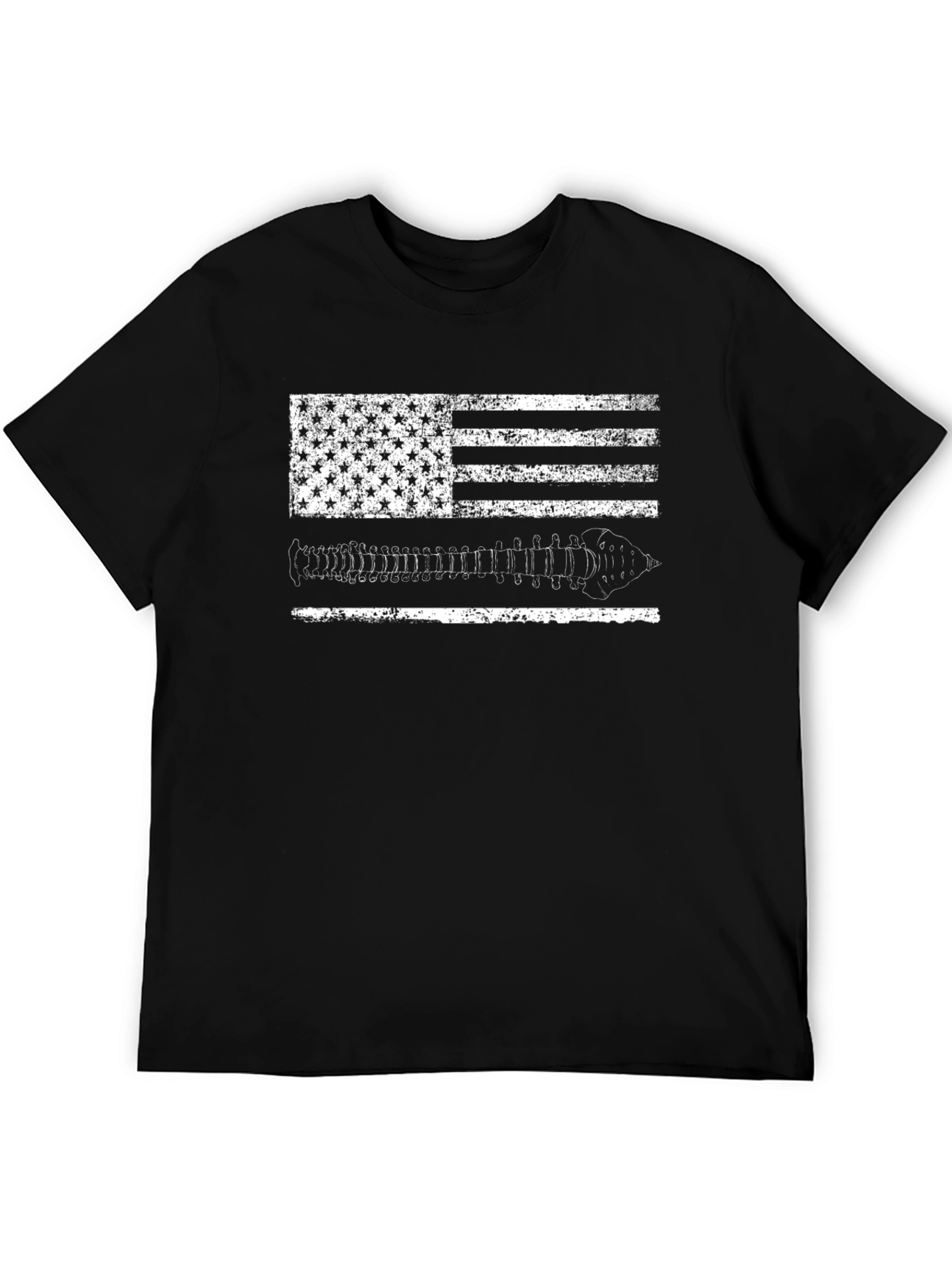 Chiropractor USA Flag T-Shirt