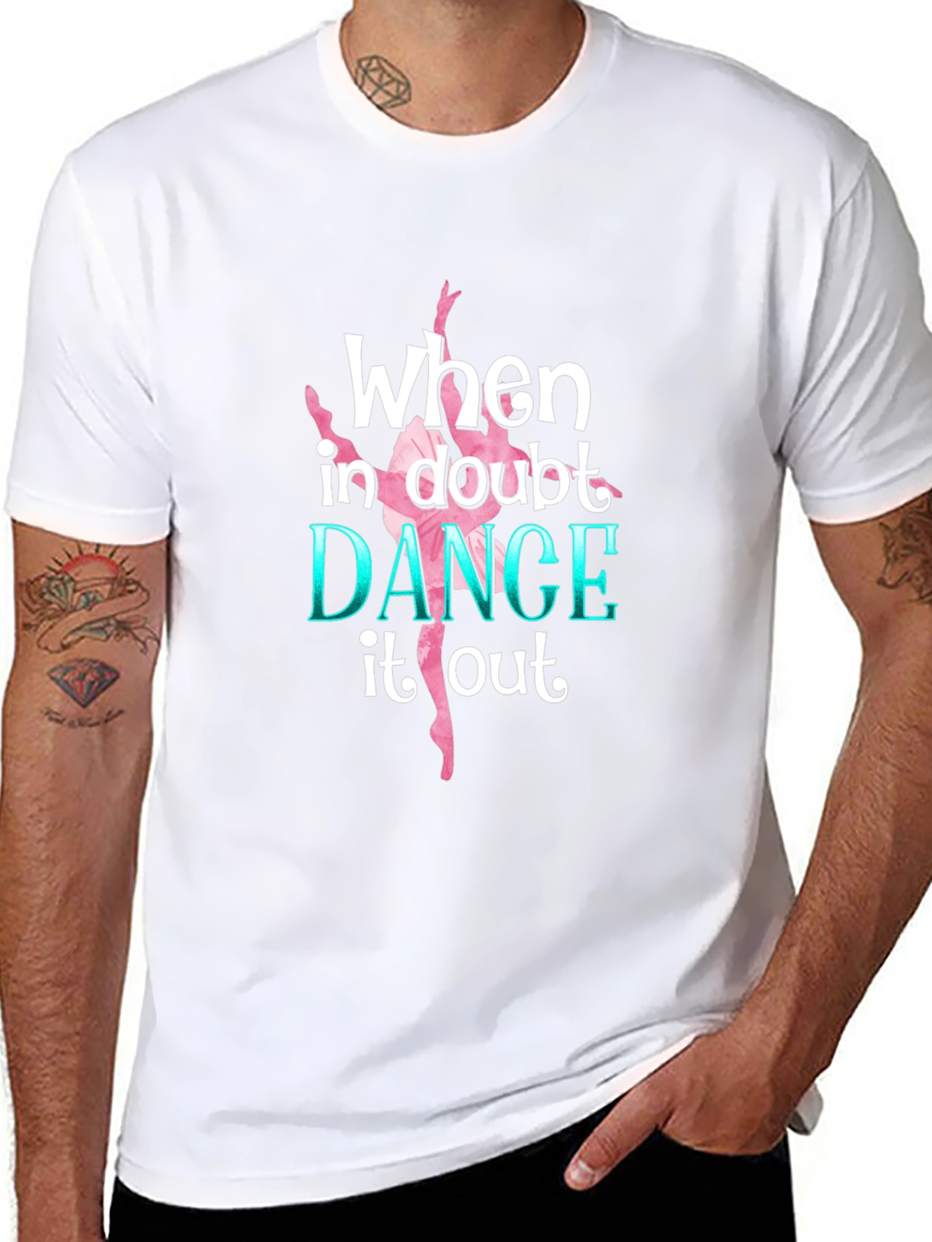 Dance It Out T-Shirt - Black