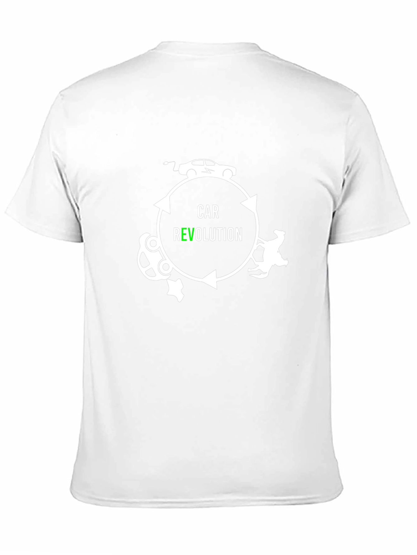 Car Revolution T-Shirt - Electric Vehicle Design