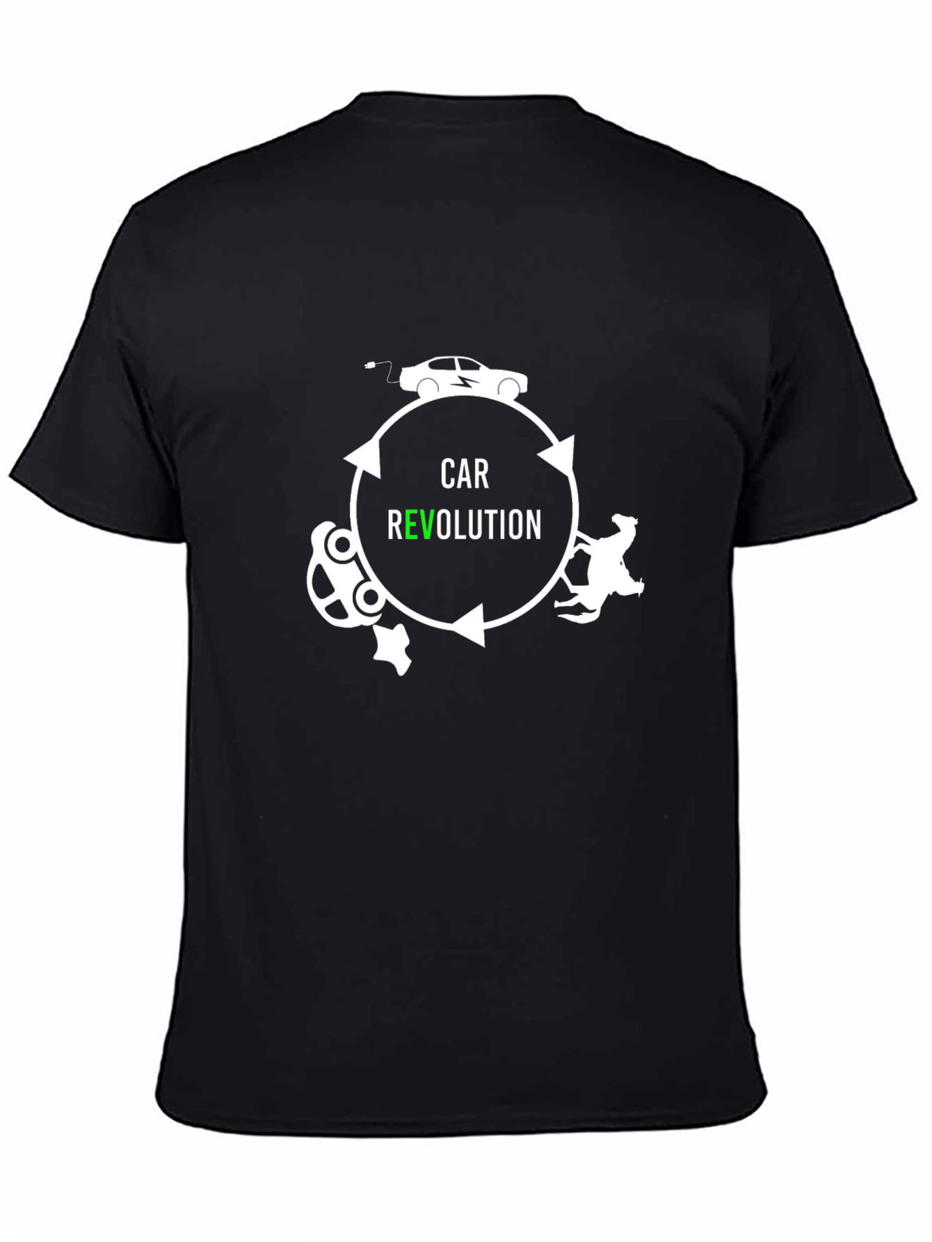 Car Revolution T-Shirt - Electric Vehicle Design