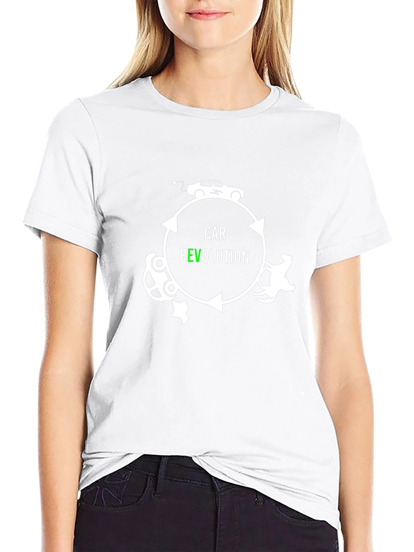 Car Revolution T-Shirt - Electric Vehicle Design