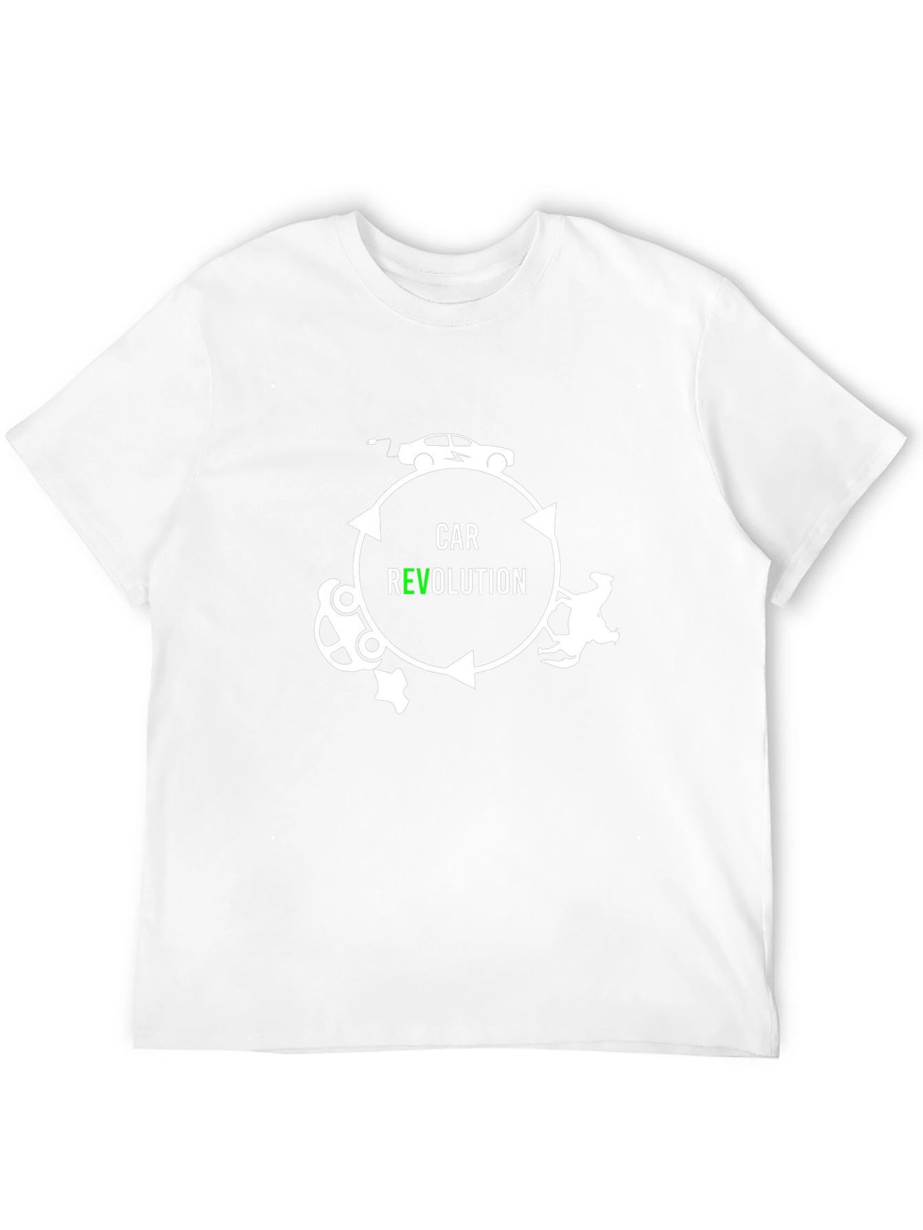 Car Revolution T-Shirt - Electric Vehicle Design