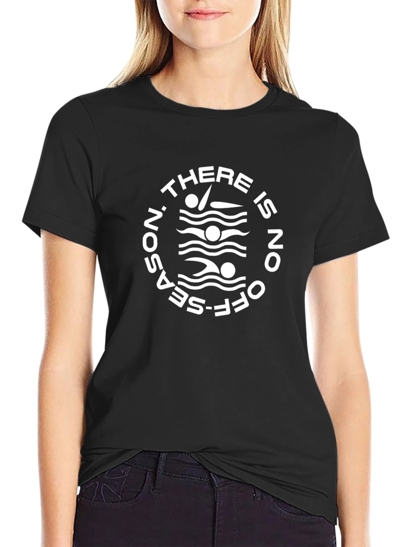 Noosa Off-Season Swimmer Graphic T-Shirt
