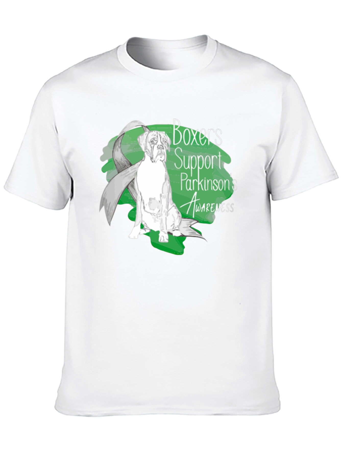 Boxers Support Parkinsons Awareness T-Shirt