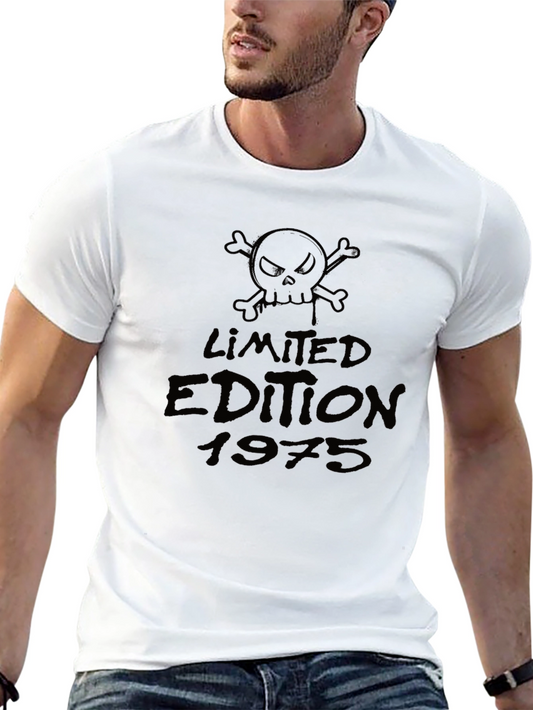 Limited Edition 1975 Skull Graphic T-Shirt