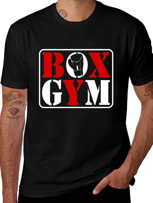 Boxing Gym Graphic T-Shirt | Comfortable Crew Neck Tee