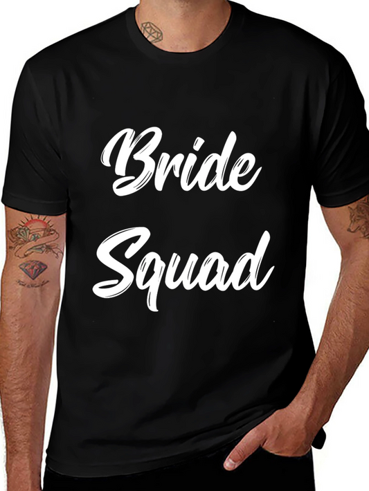 Bride Squad Graphic Tee - Wedding Party T-Shirt