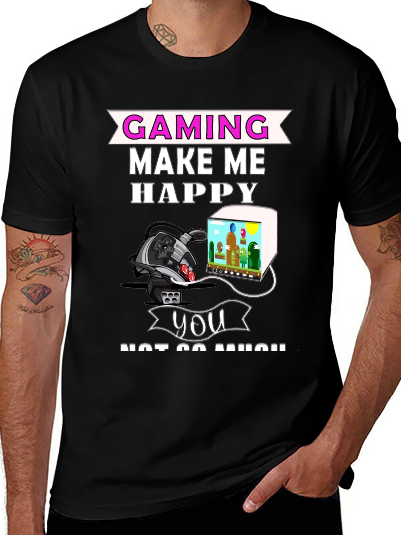 Gaming Makes Me Happy T-Shirt