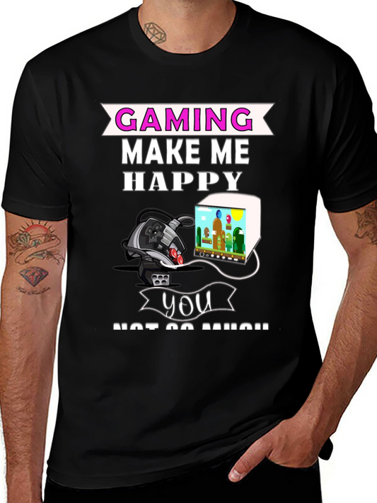 Gaming Makes Me Happy T-Shirt