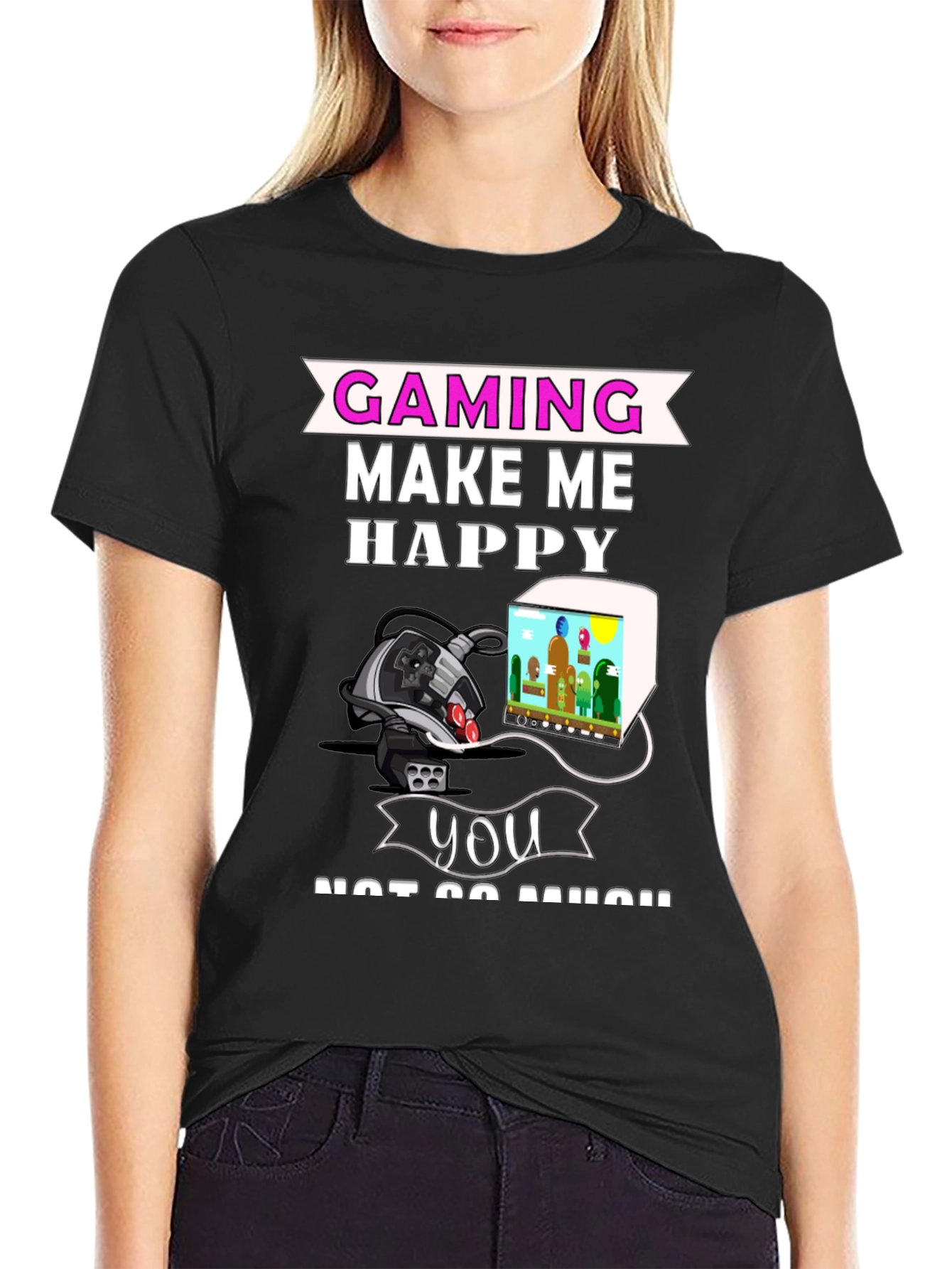 Gaming Makes Me Happy T-Shirt