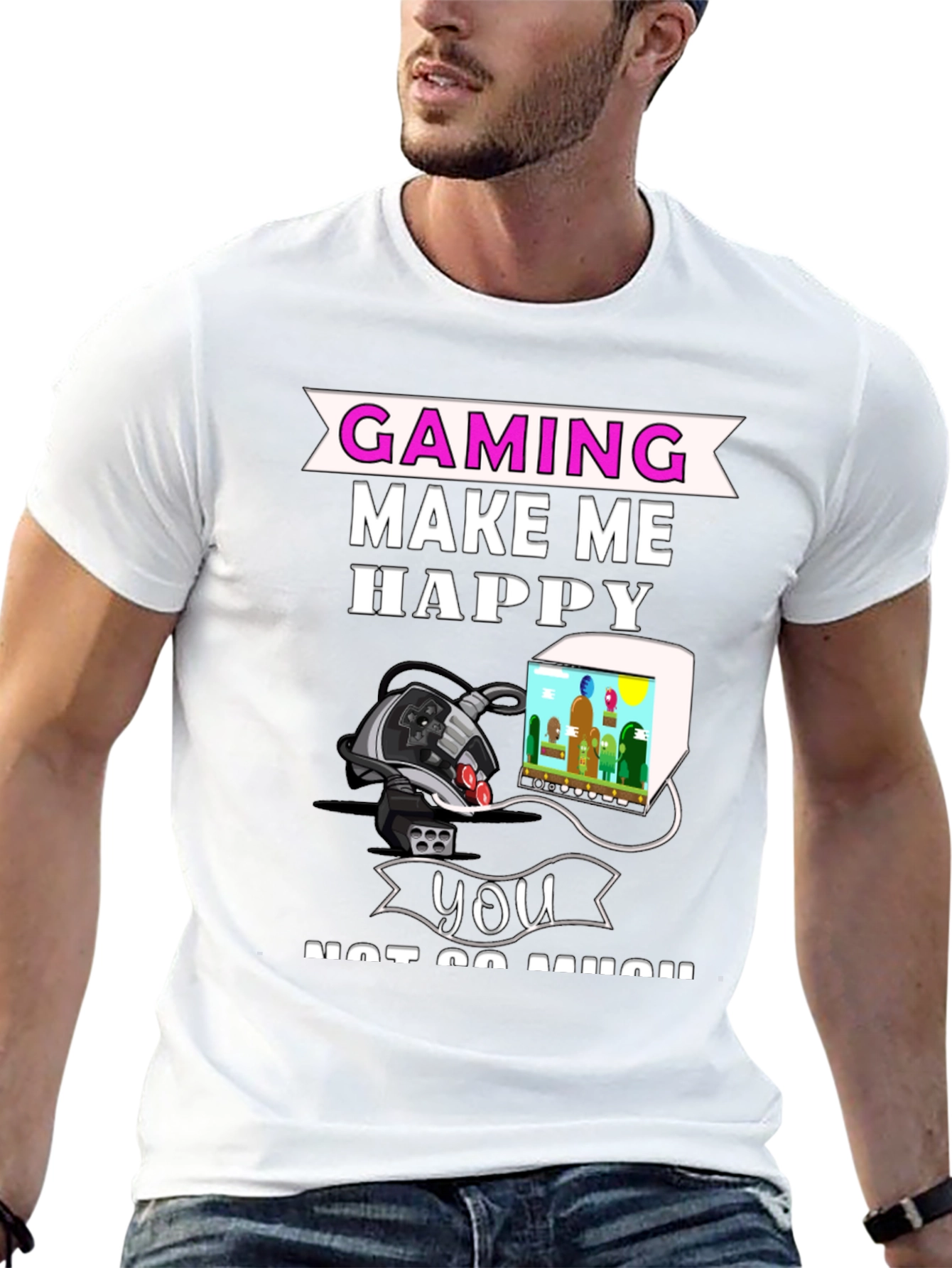 Gaming Makes Me Happy T-Shirt