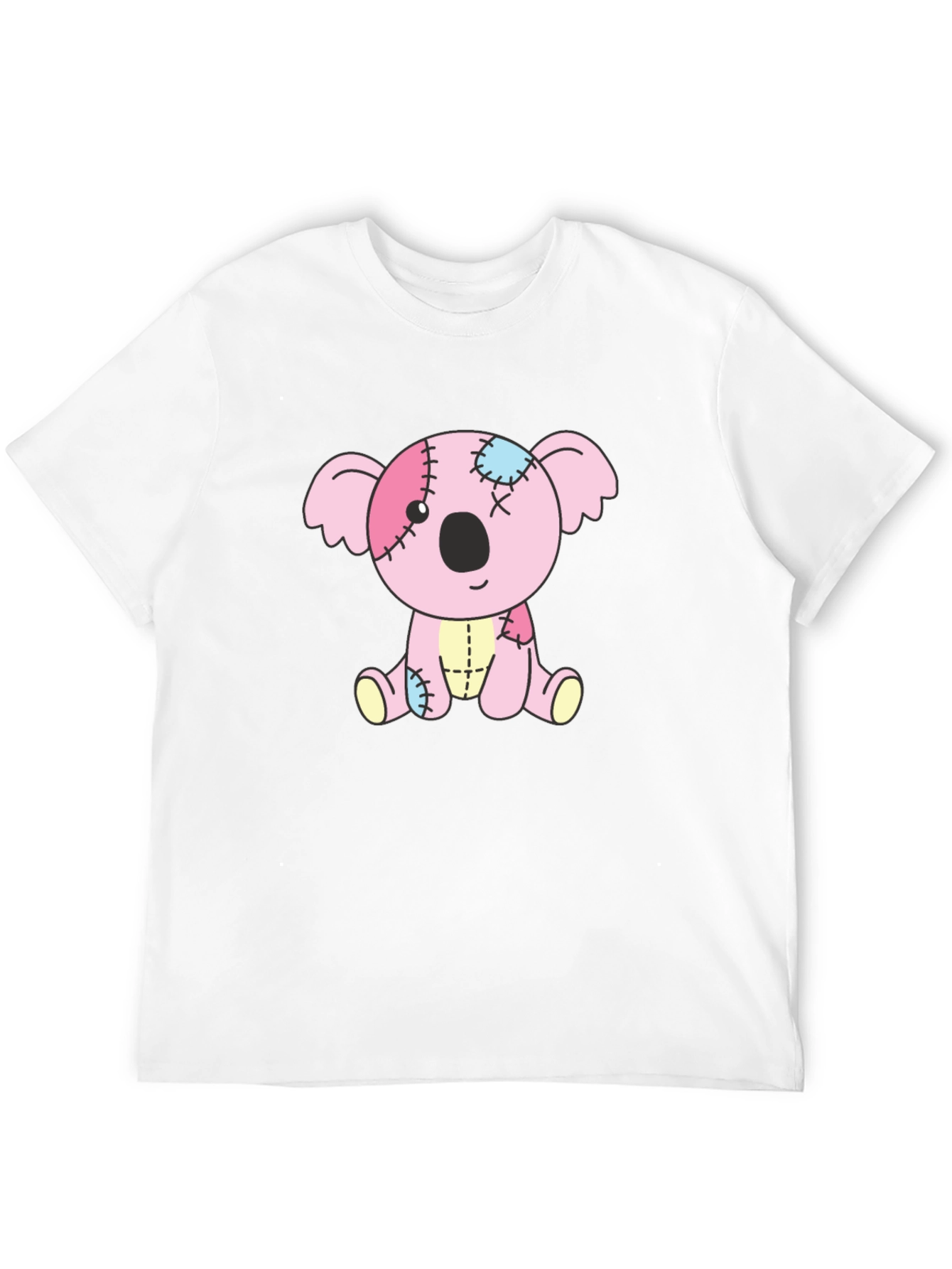 Koala Patchwork Graphic Tee - Unisex
