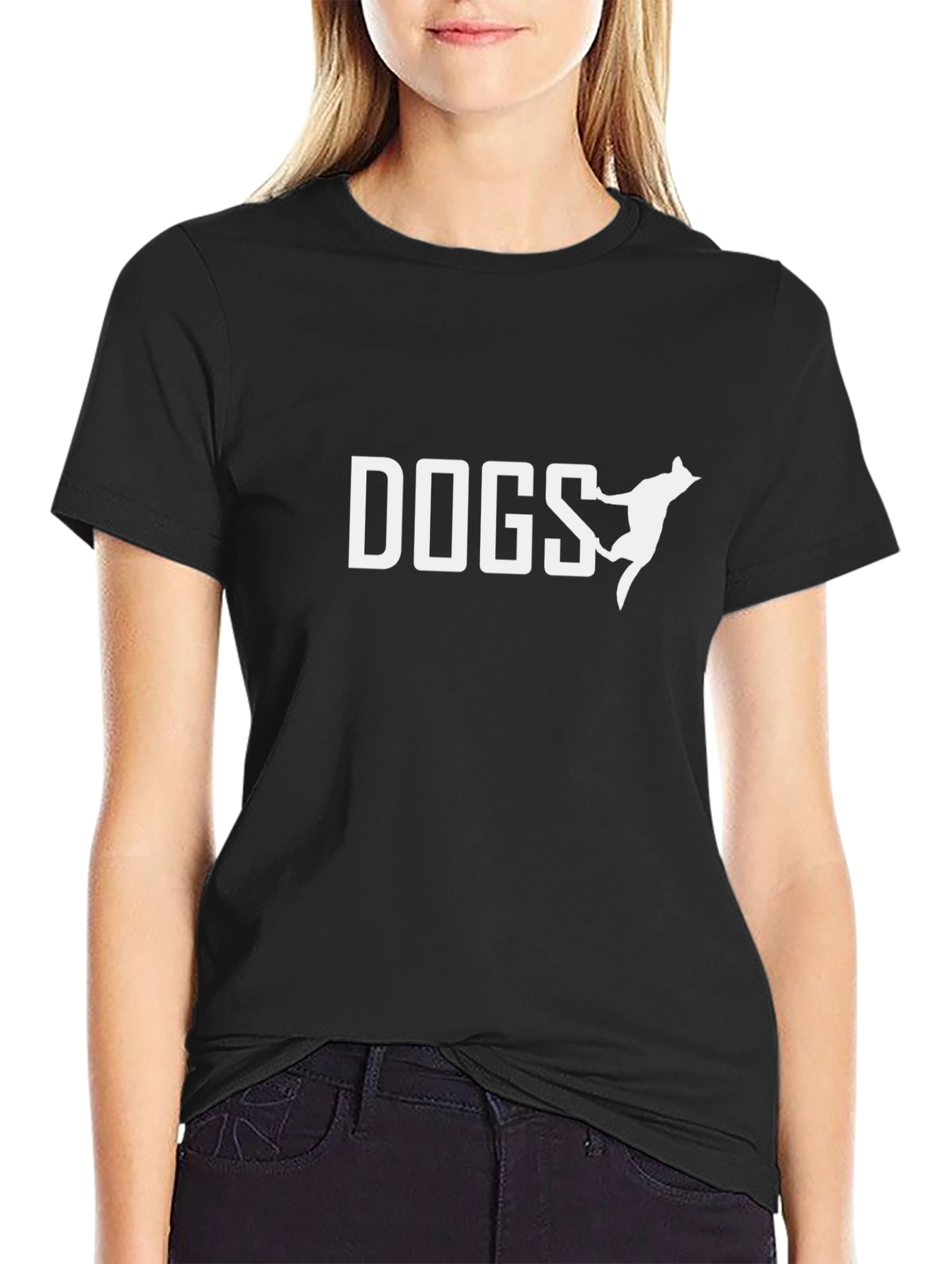 Cool Dogs Black Graphic Tee