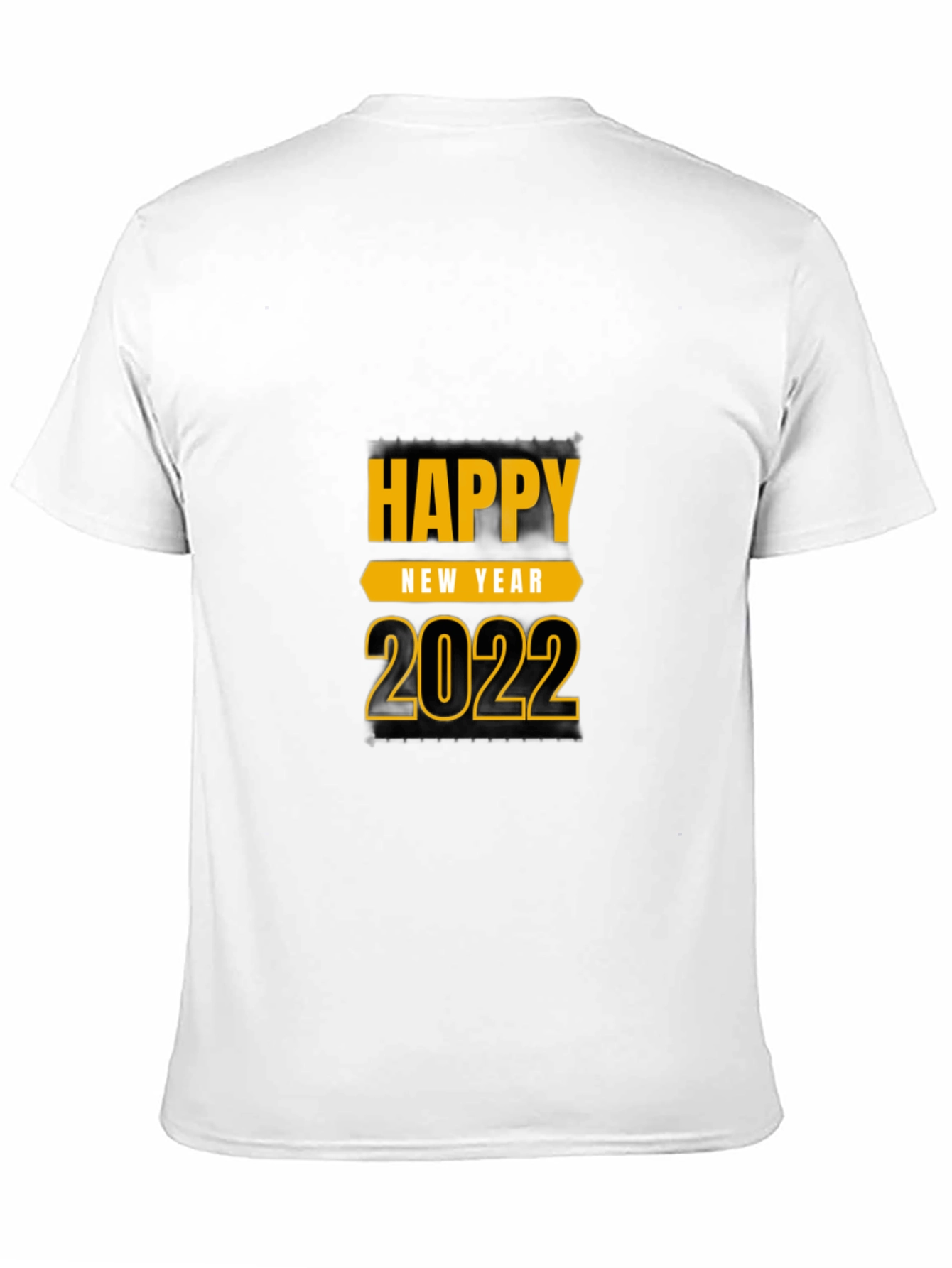 Happy New Year 2022 Black T-Shirt