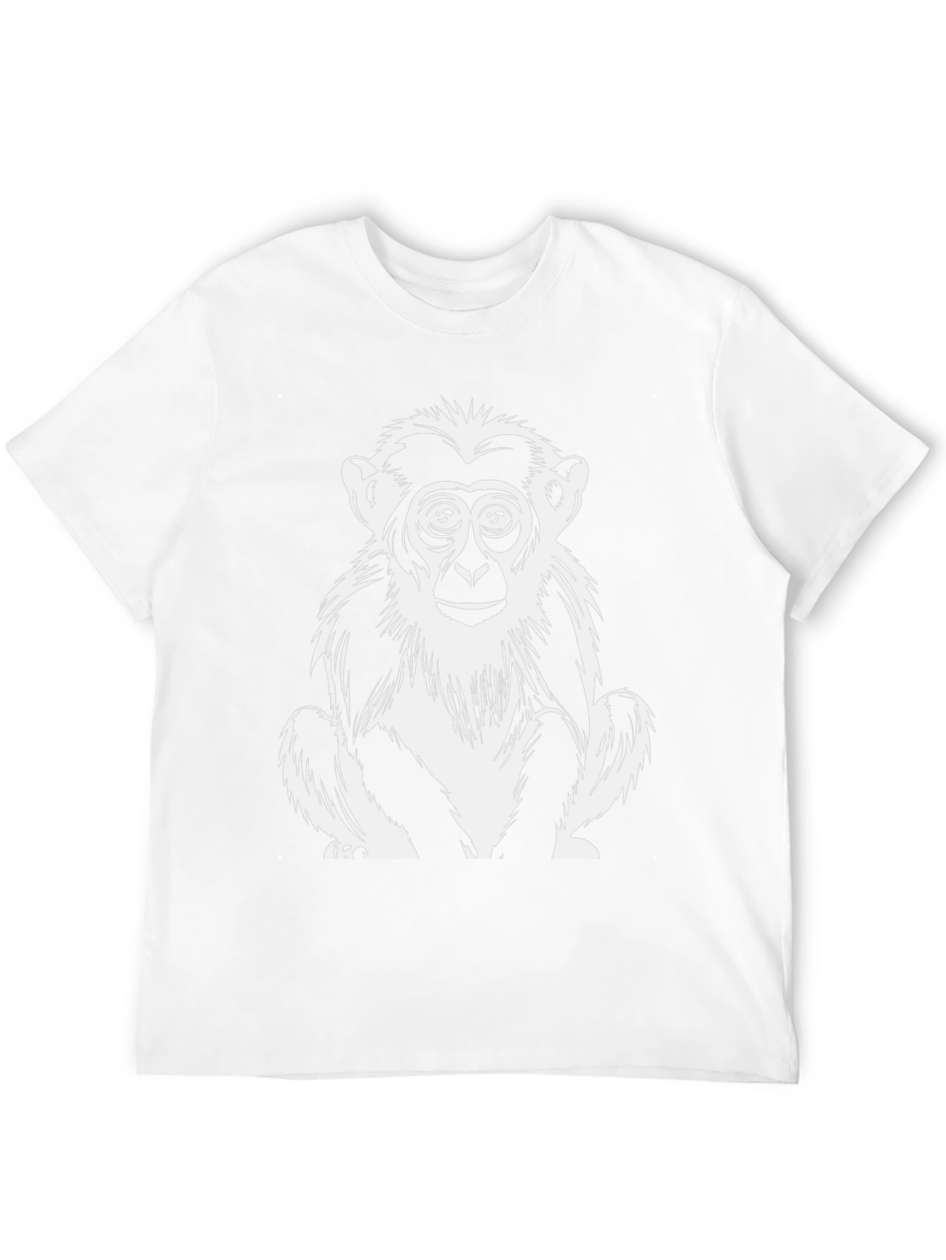 Monkey Graphic T-Shirt - Cool Animal Design