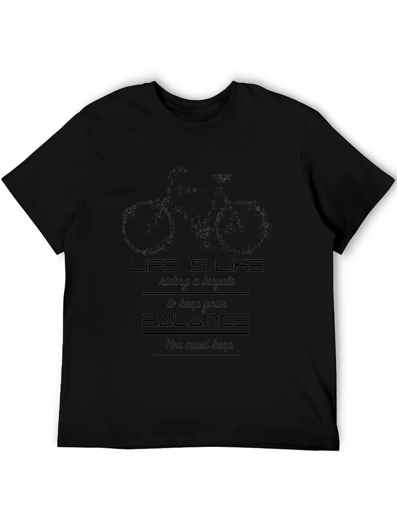 Life is Like Riding a Bicycle T-Shirt