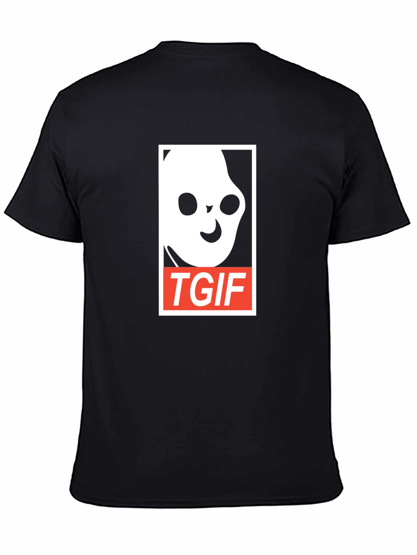 TGIF Ghost Graphic Tee - Soft Cotton Blend