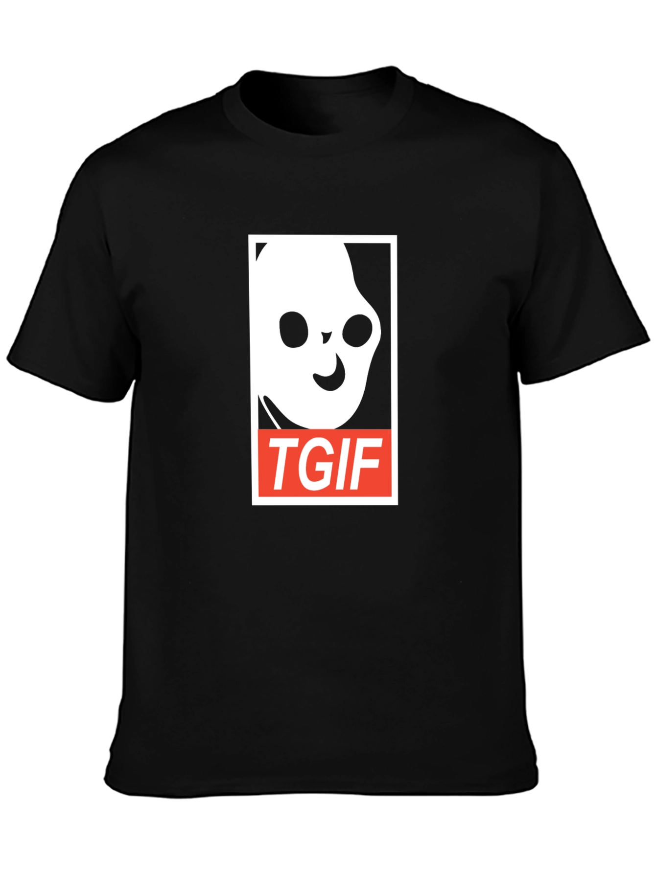 TGIF Ghost Graphic Tee - Soft Cotton Blend