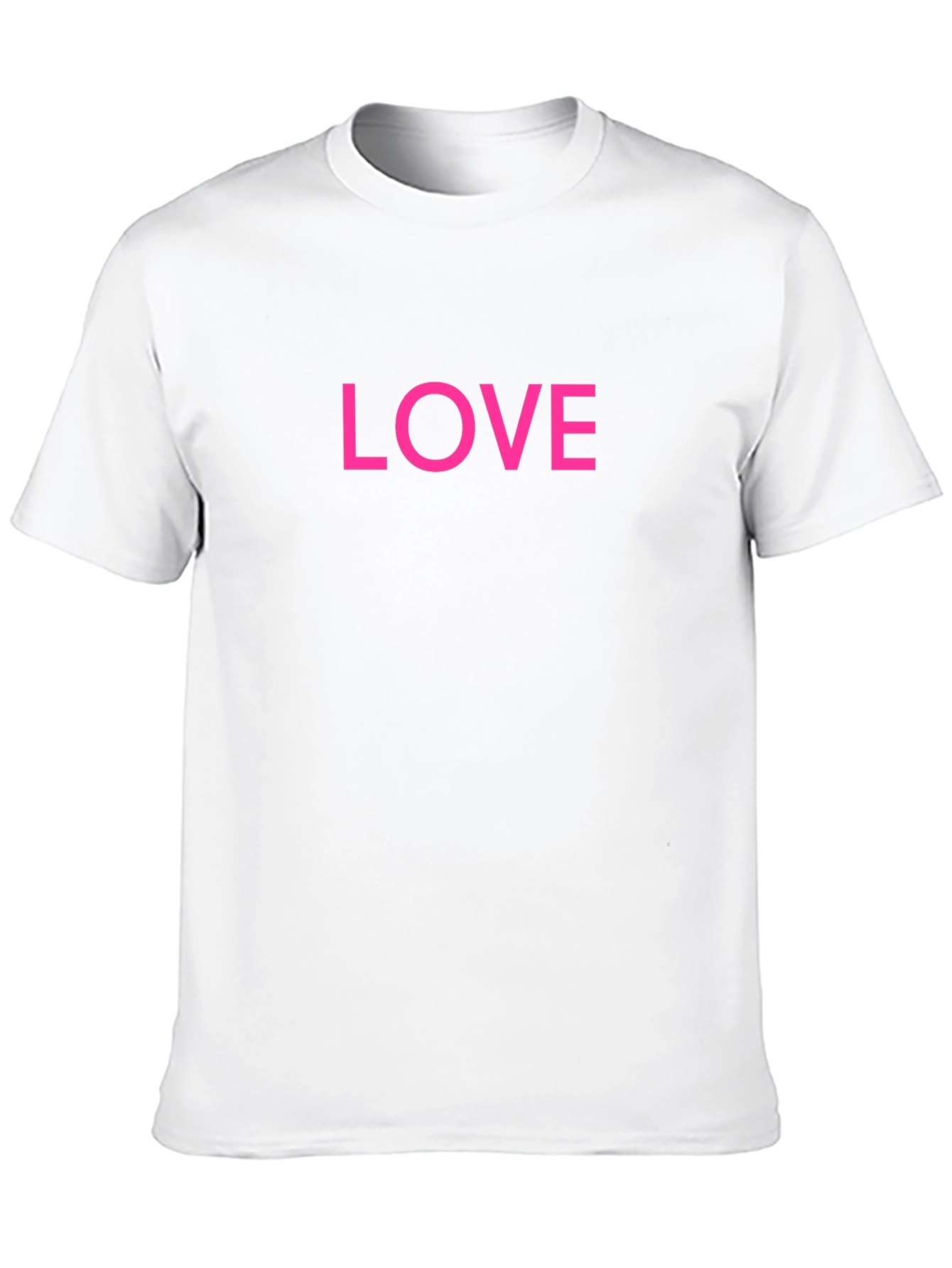 Love Graphic Tee - Classic Black Cotton Shirt