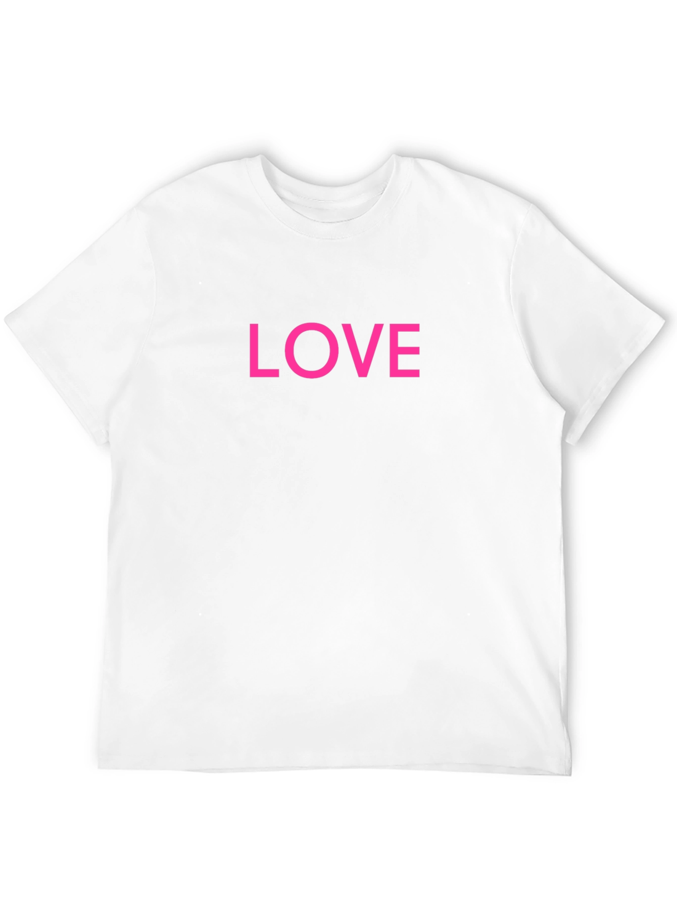 Love Graphic Tee - Classic Black Cotton Shirt