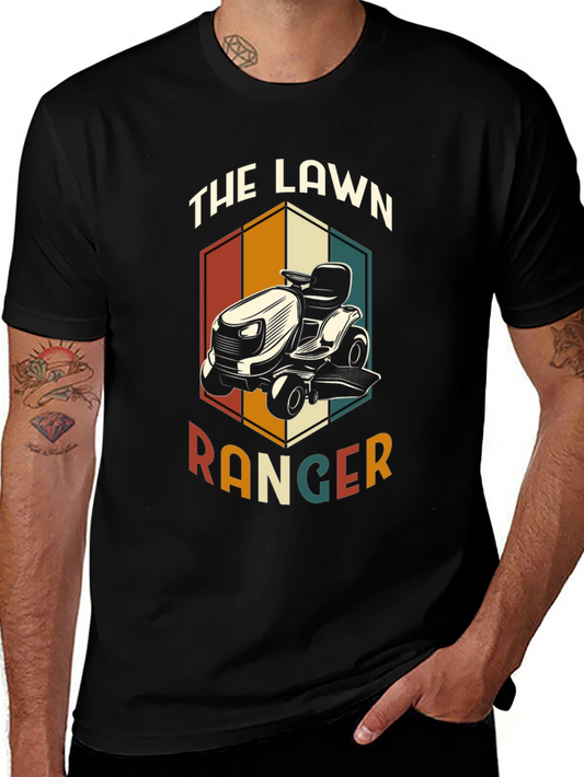 The Lawn Ranger T-Shirt - Vintage Ride On Mower Tee