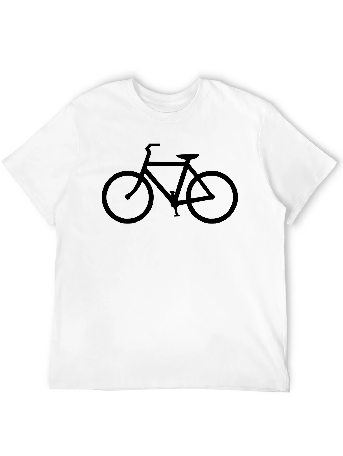 Black Bicycle Graphic T-Shirt