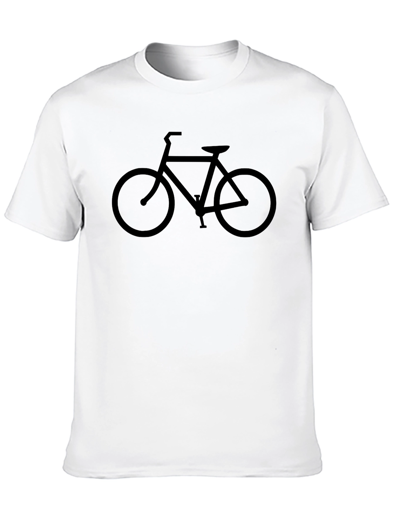 Black Bicycle Graphic T-Shirt