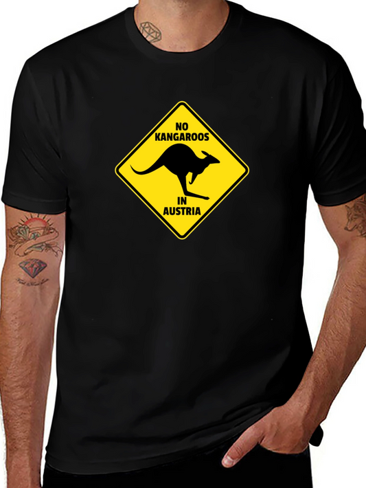 Funny No Kangaroos in Austria T-Shirt
