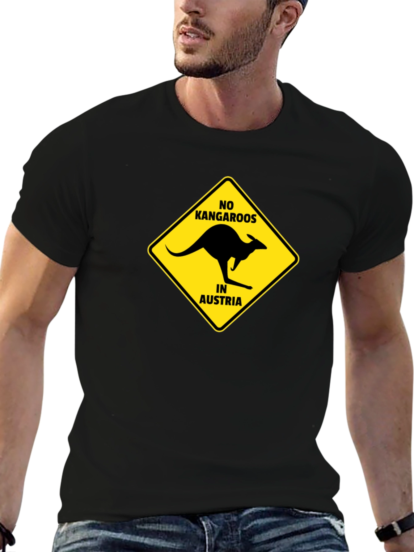 Funny No Kangaroos in Austria T-Shirt