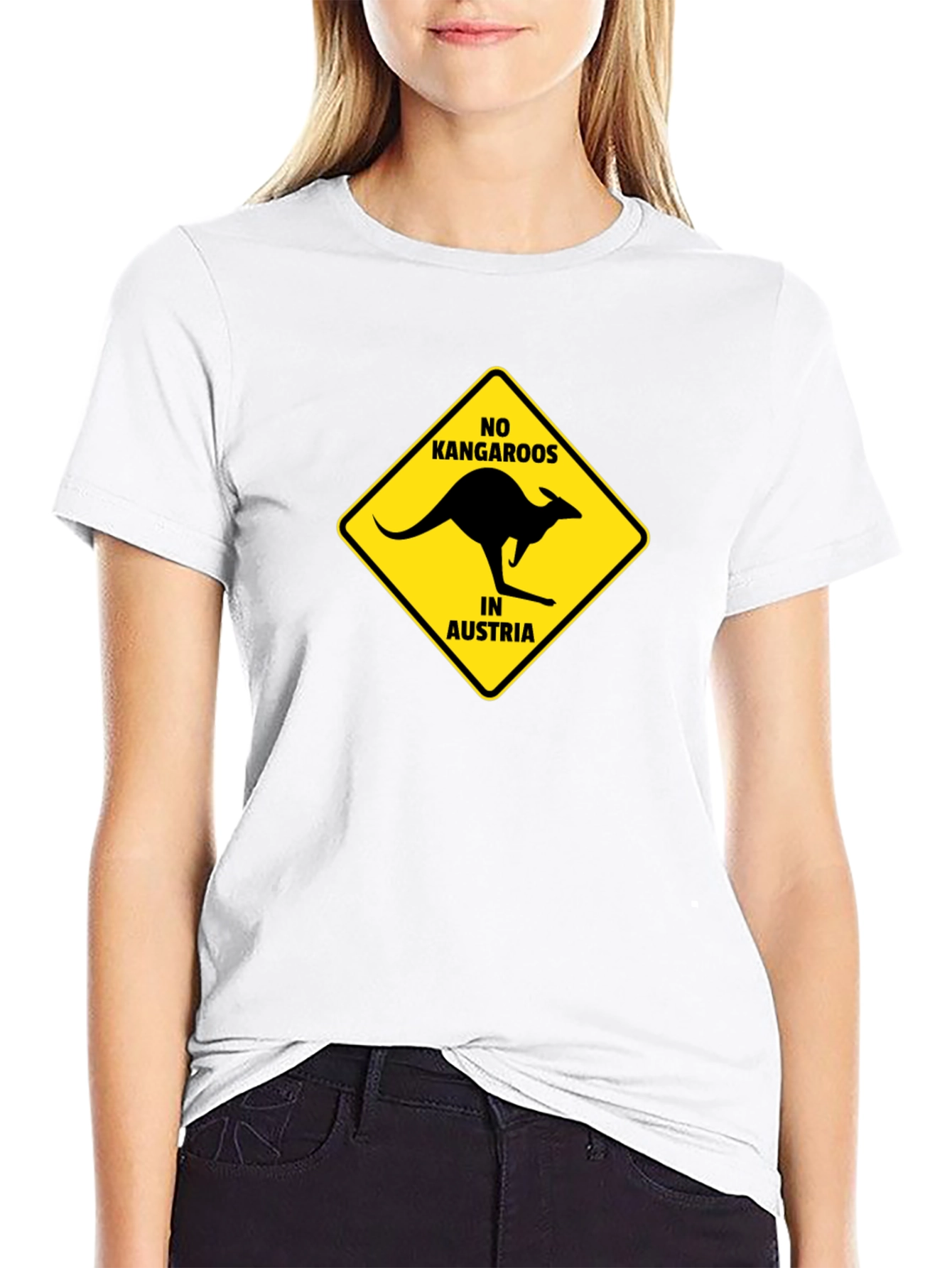 Funny No Kangaroos in Austria T-Shirt