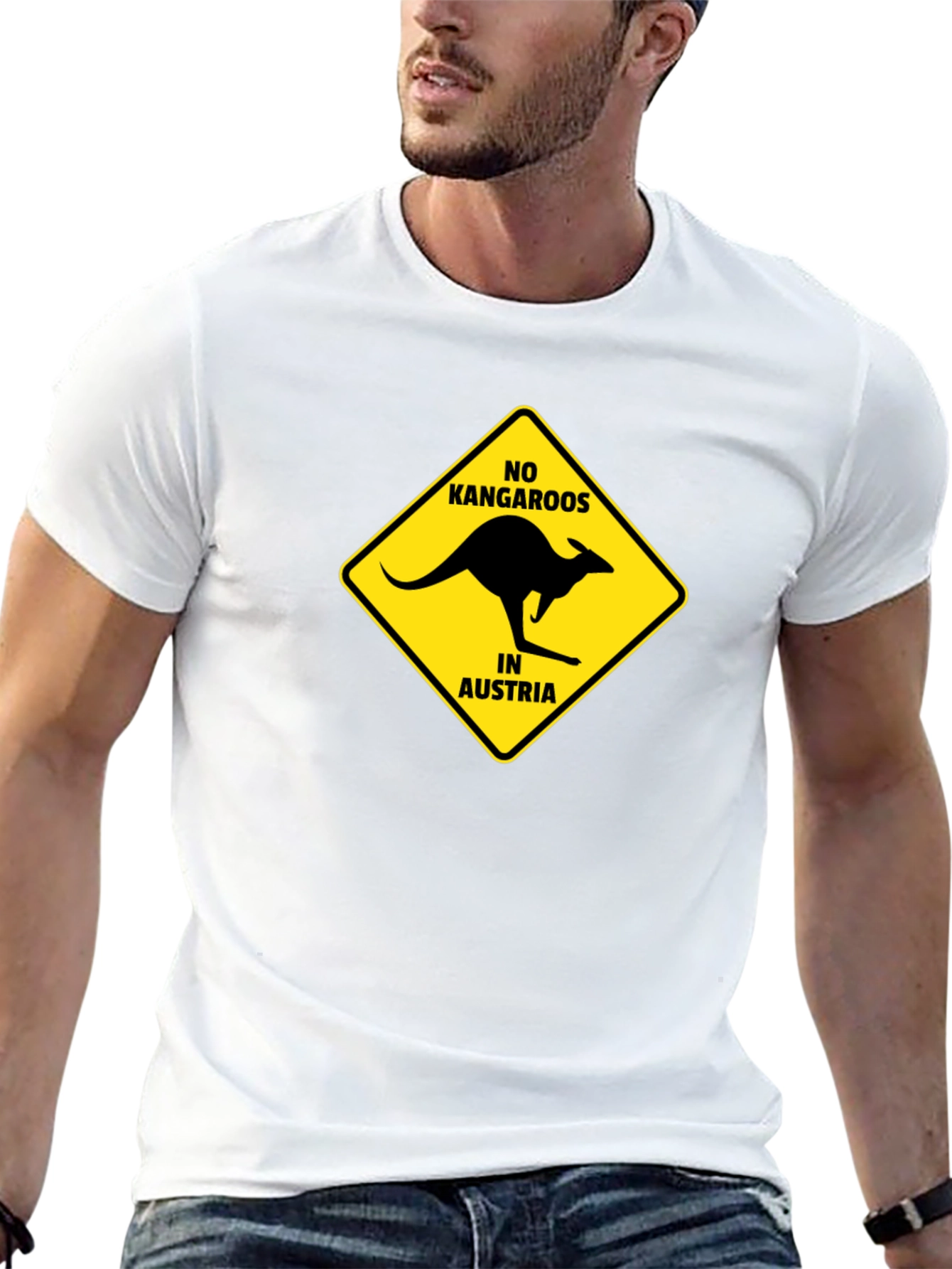 Funny No Kangaroos in Austria T-Shirt