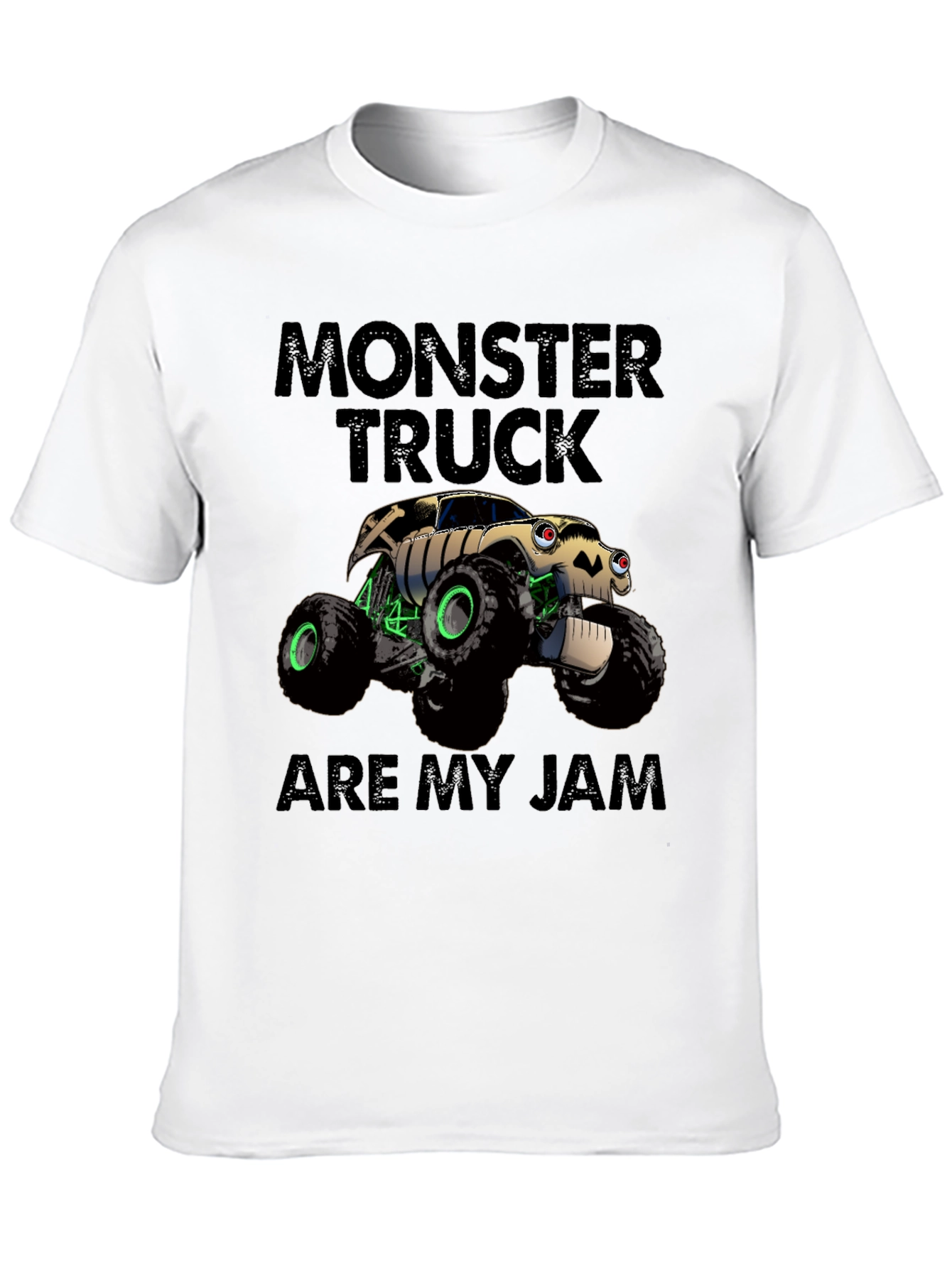 Monster Truck Are My Jam Graphic Tee