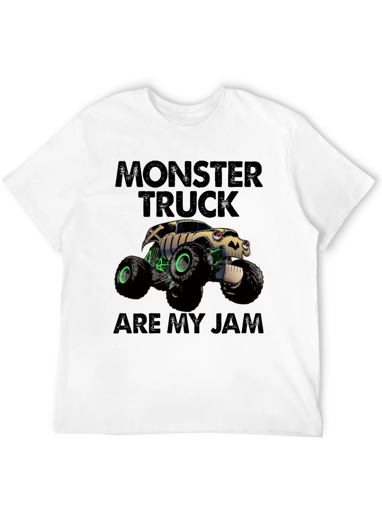 Monster Truck Are My Jam Graphic Tee