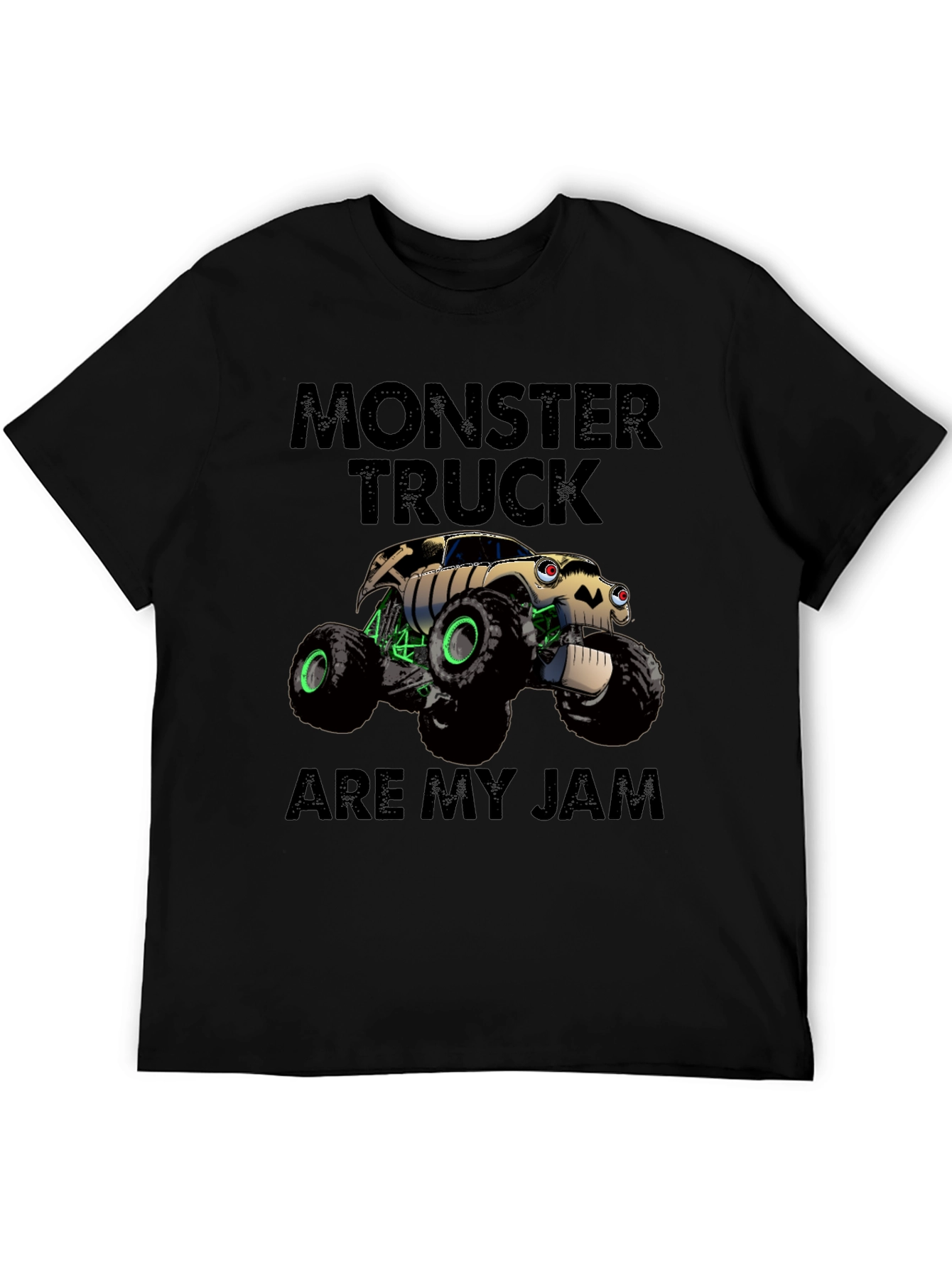 Monster Truck Are My Jam Graphic Tee