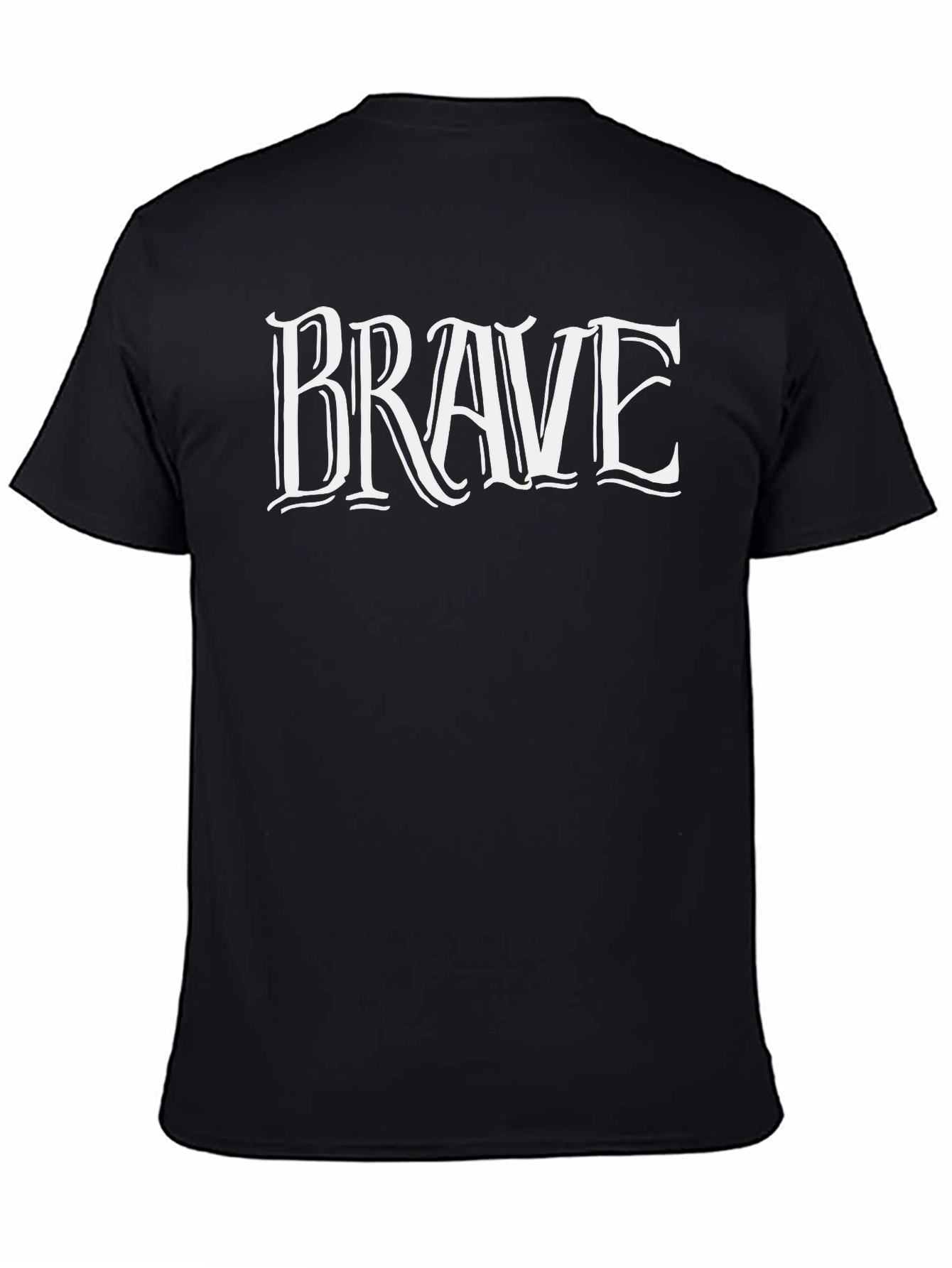Brave Graphic Tee - Classic Style