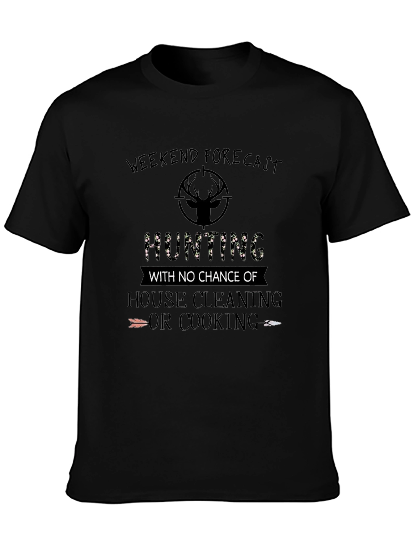 Hunting Weekend Forecast Graphic Tee
