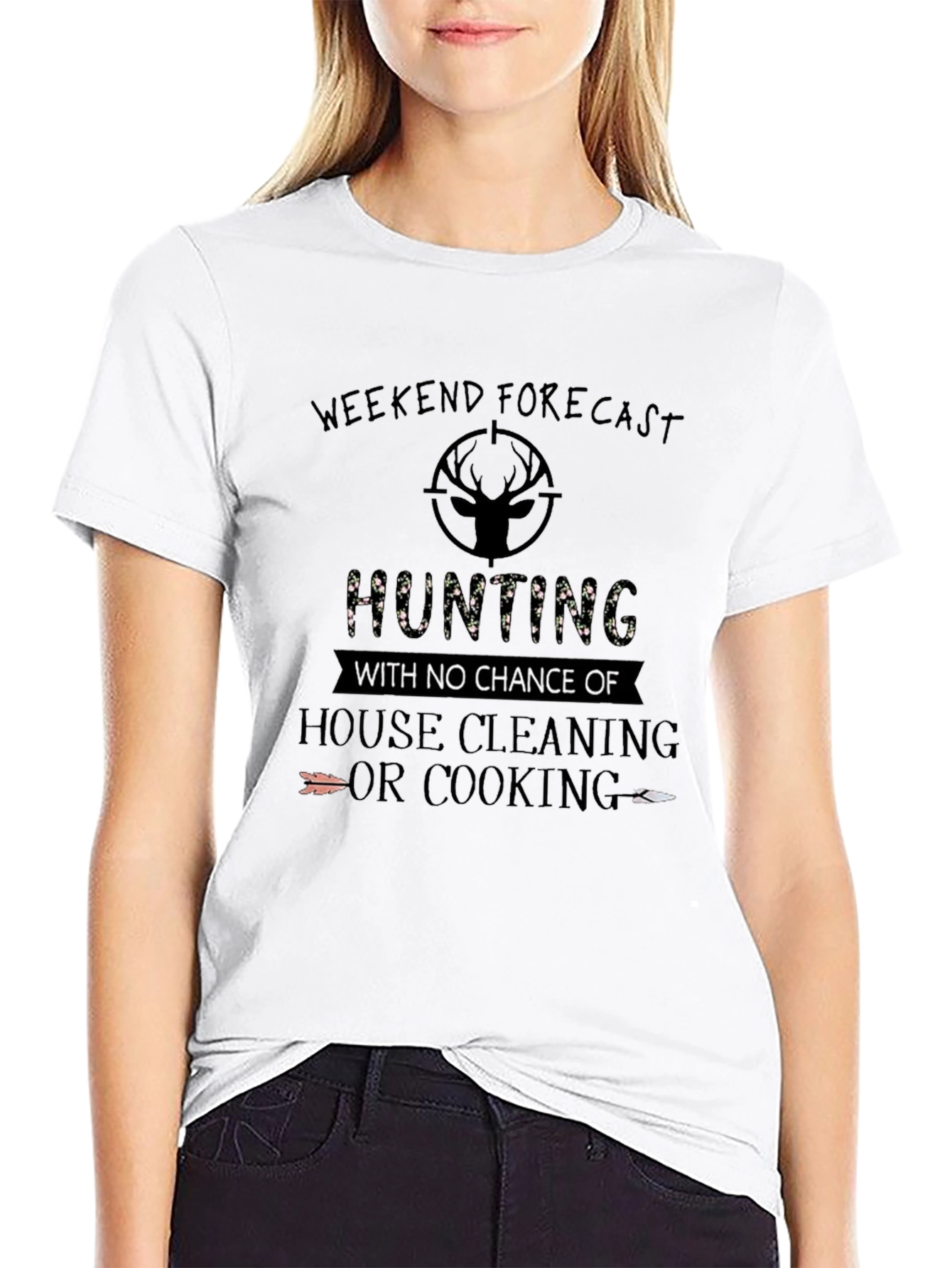 Hunting Weekend Forecast Graphic Tee