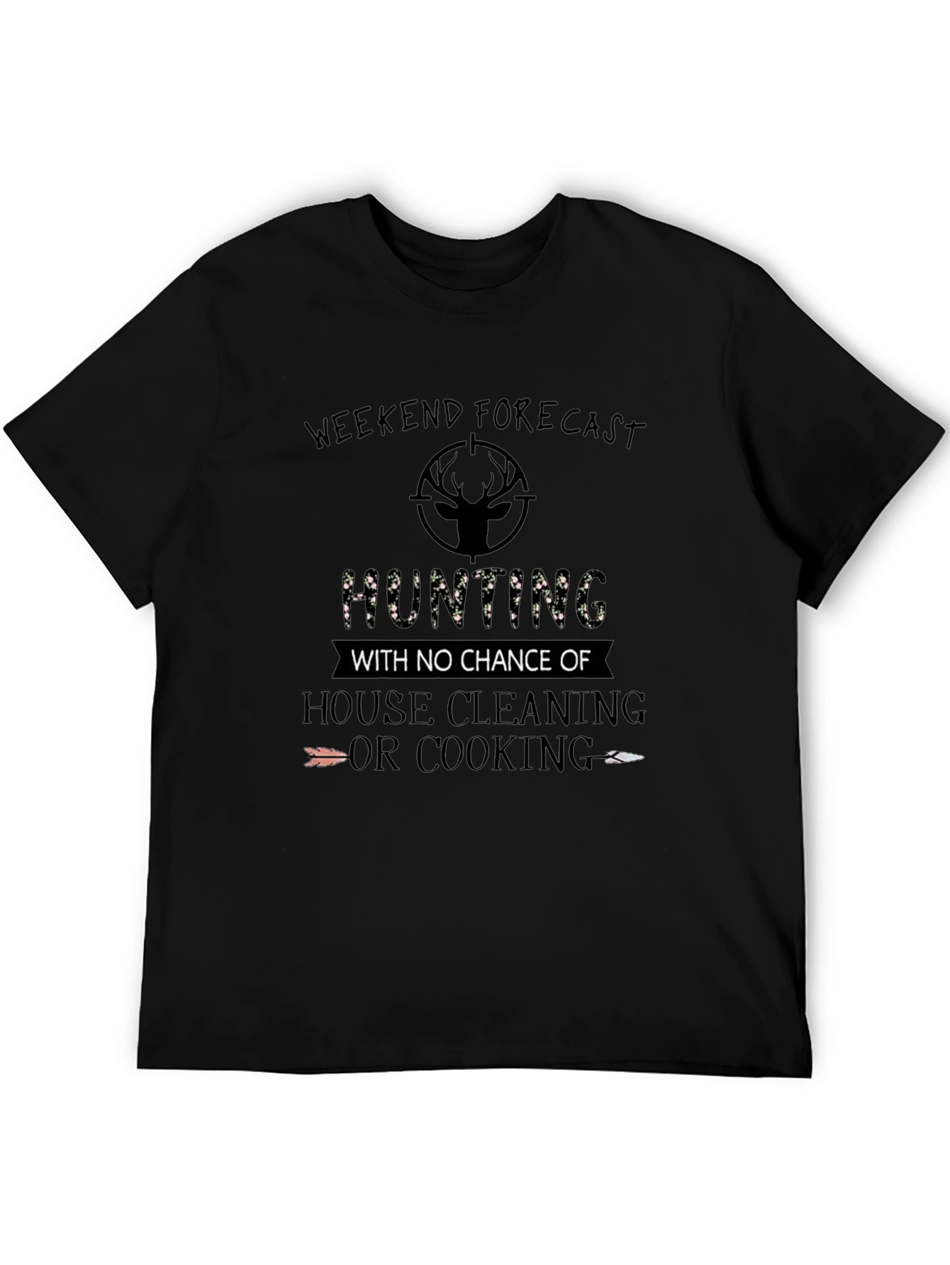 Hunting Weekend Forecast Graphic Tee