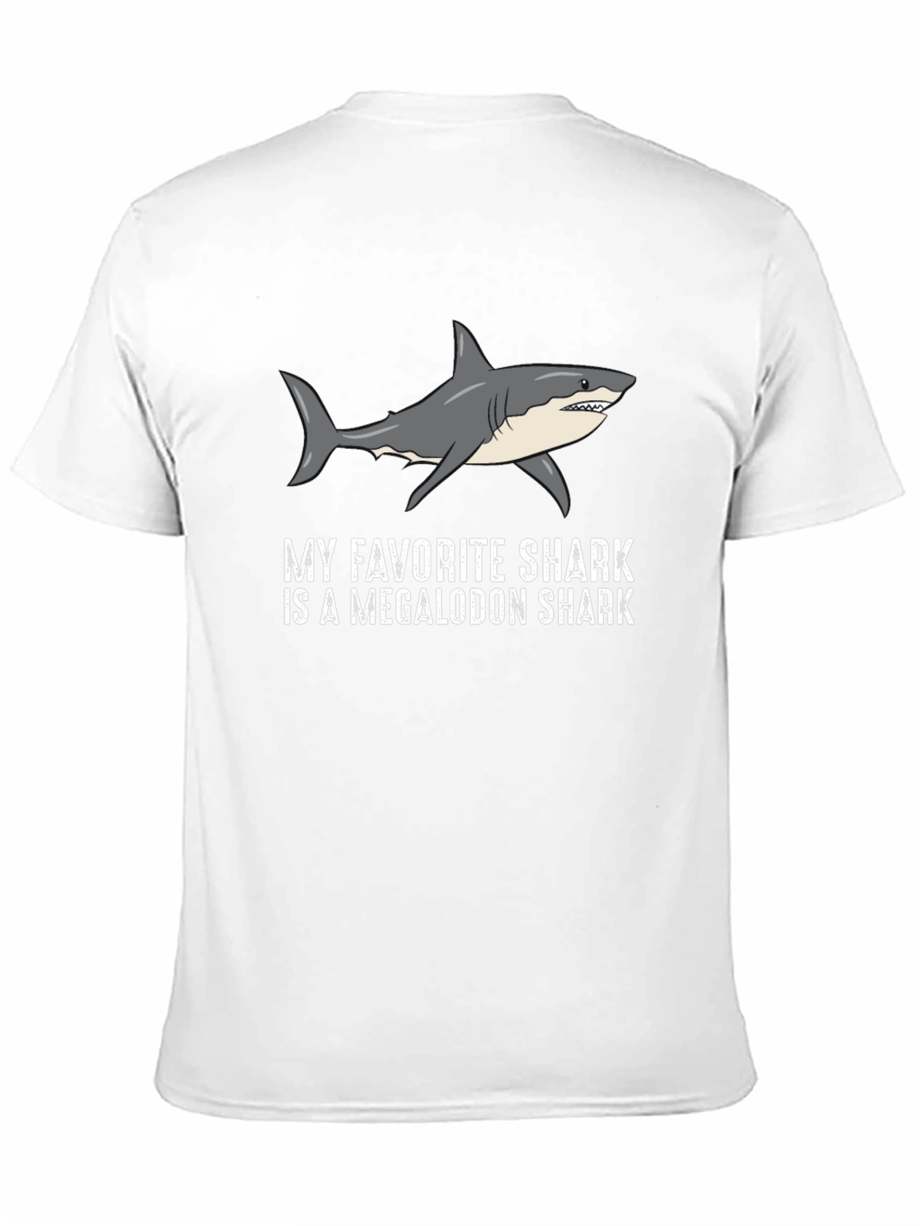 Megalodon Shark Favorite T-Shirt - Black
