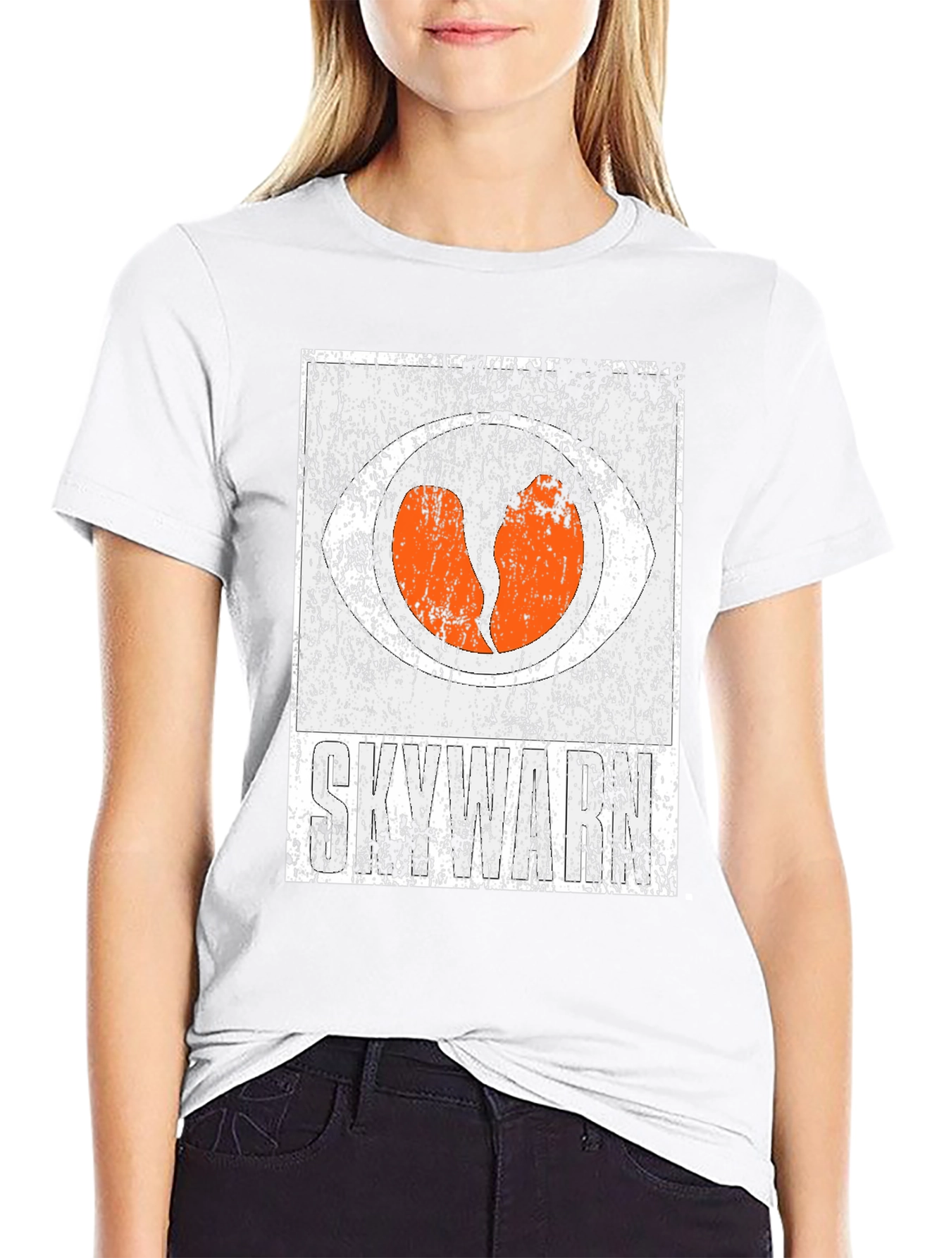 Distressed Skyward Graphic Tee
