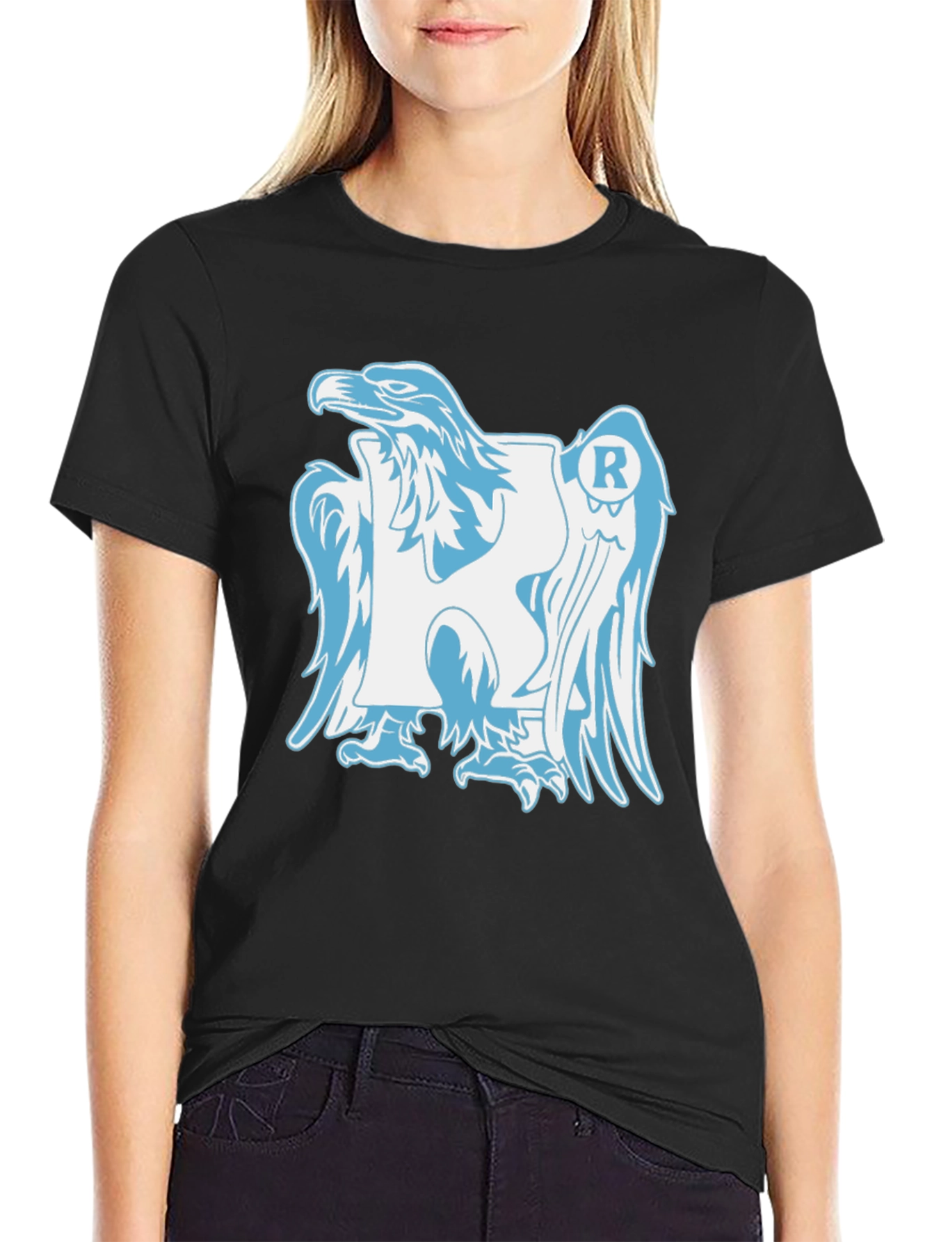 Eagle Logo Black T-Shirt