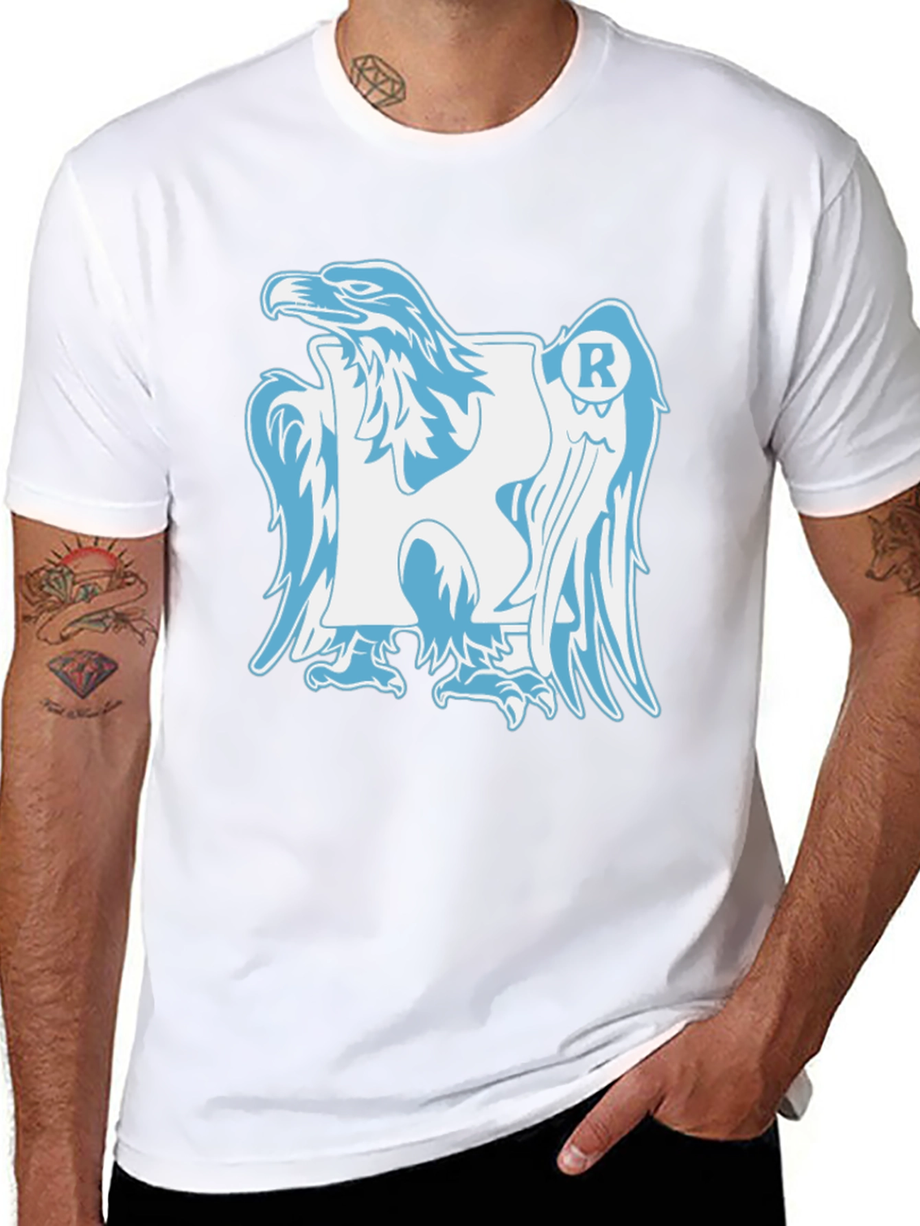 Eagle Logo Black T-Shirt