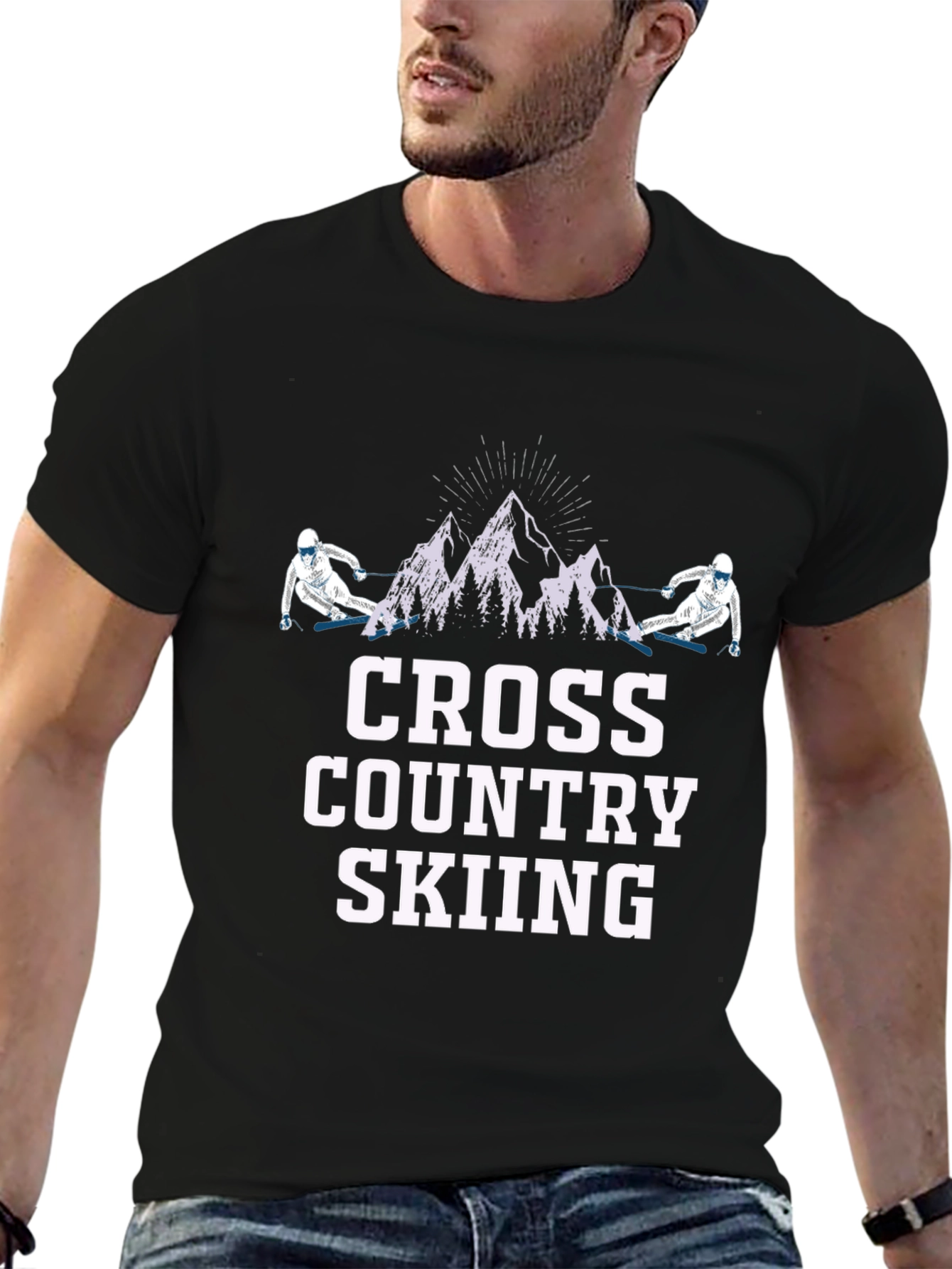 Cross Country Skiing T-Shirt - Unisex